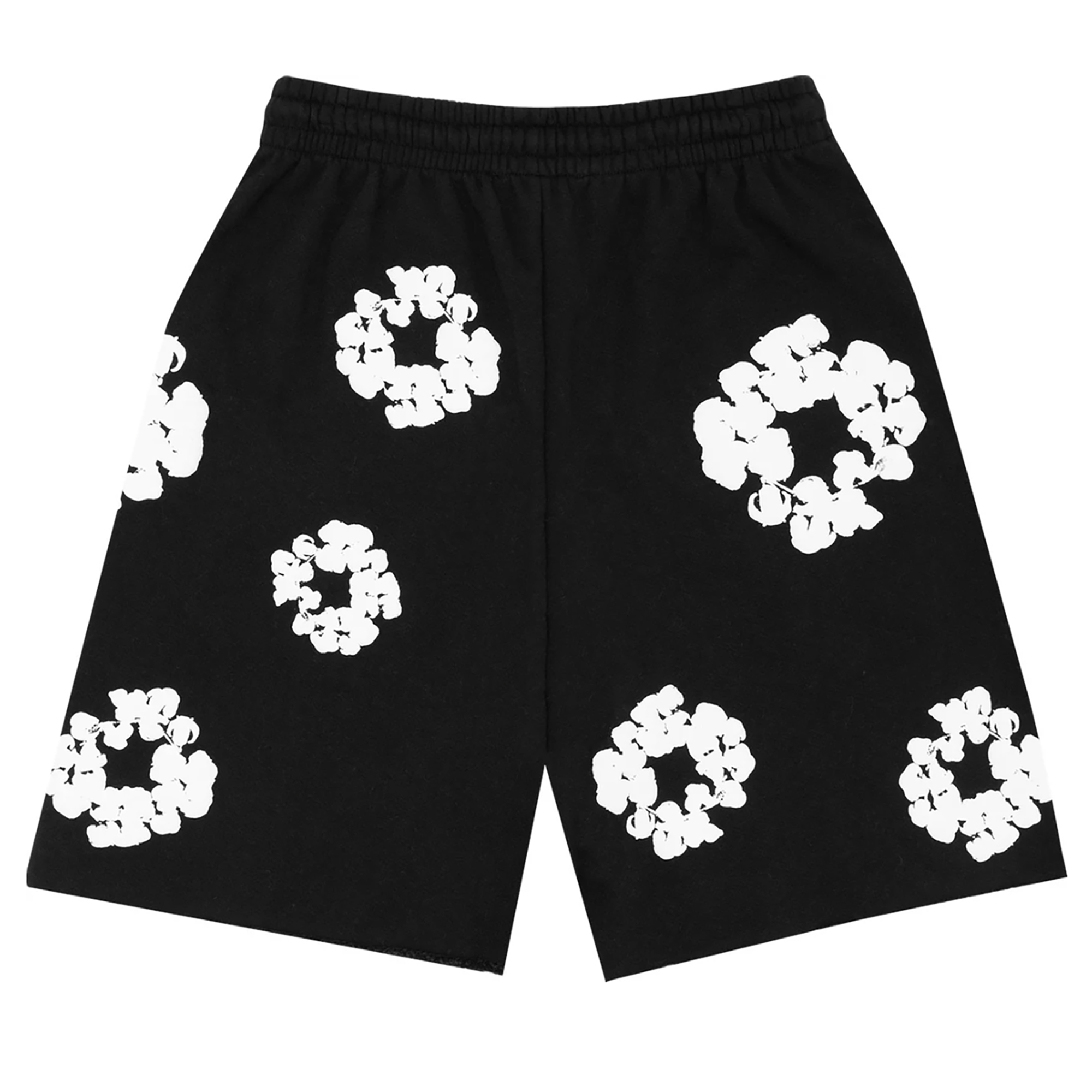 THE COTTON WREATH SHORTS BLACK