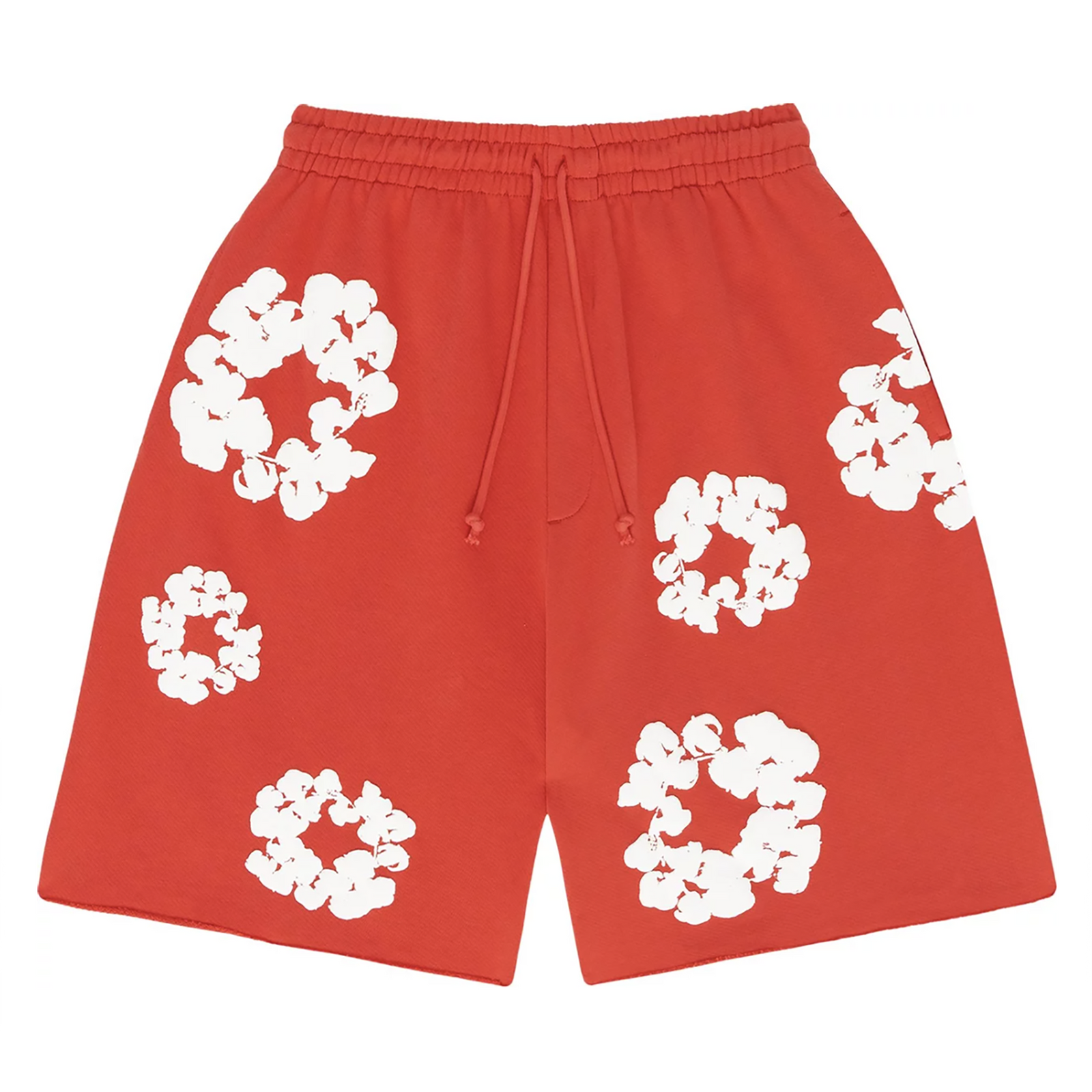 THE COTTON WREATH SHORTS RED