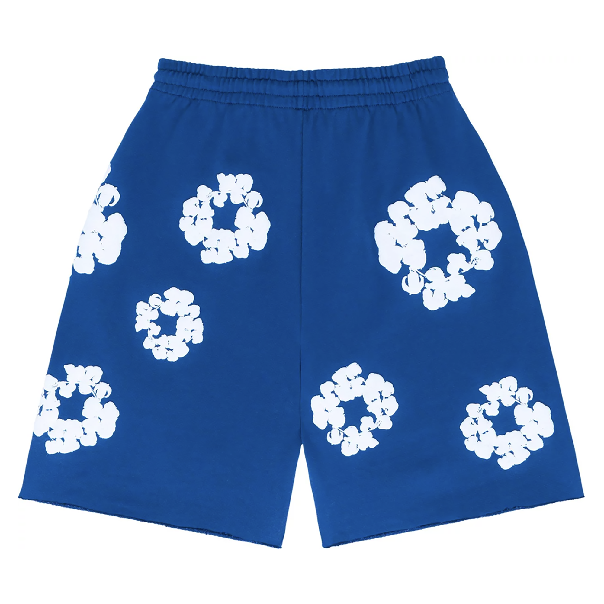 THE COTTON WREATH SHORTS ROYAL BLUE