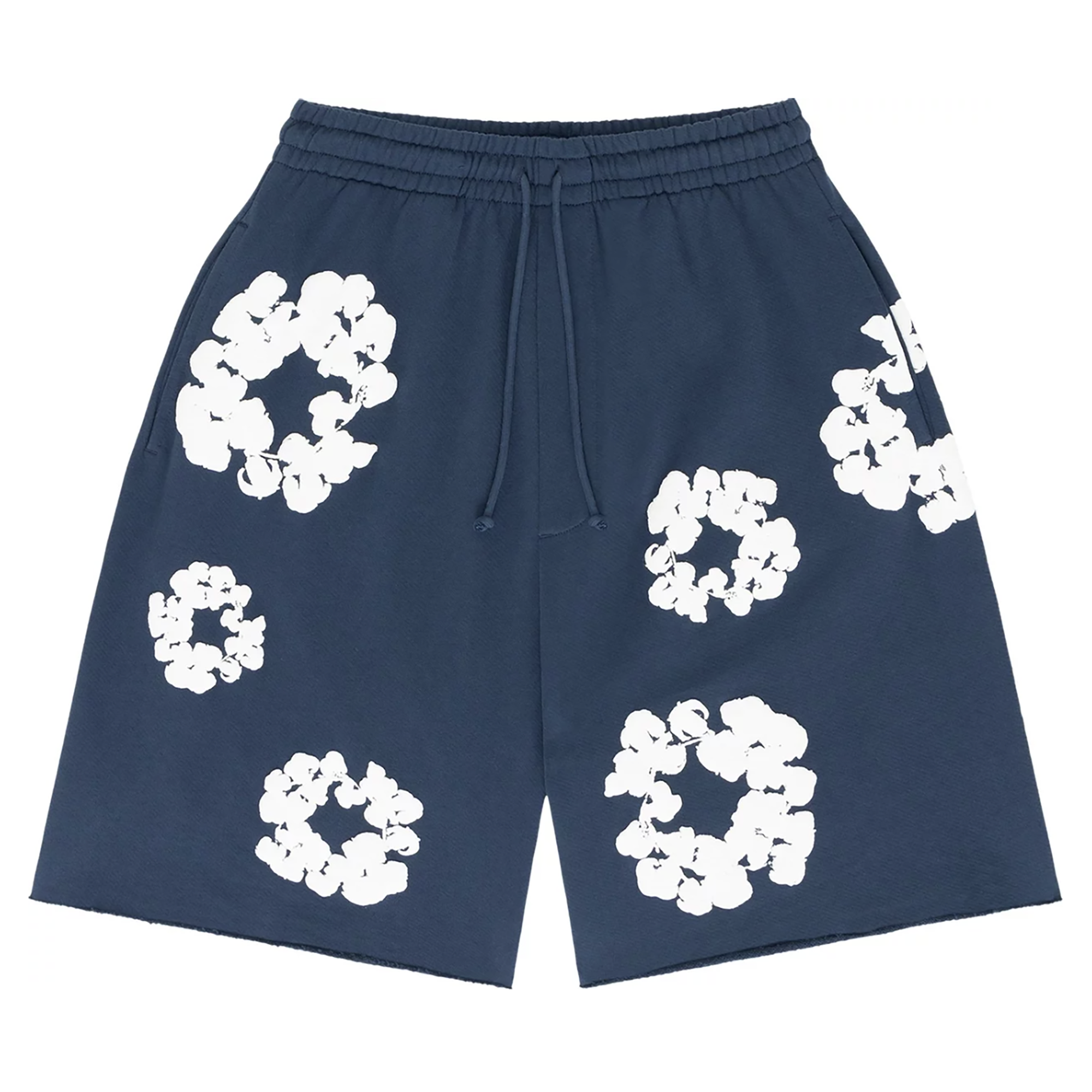 THE COTTON WREATH SHORTS NAVY