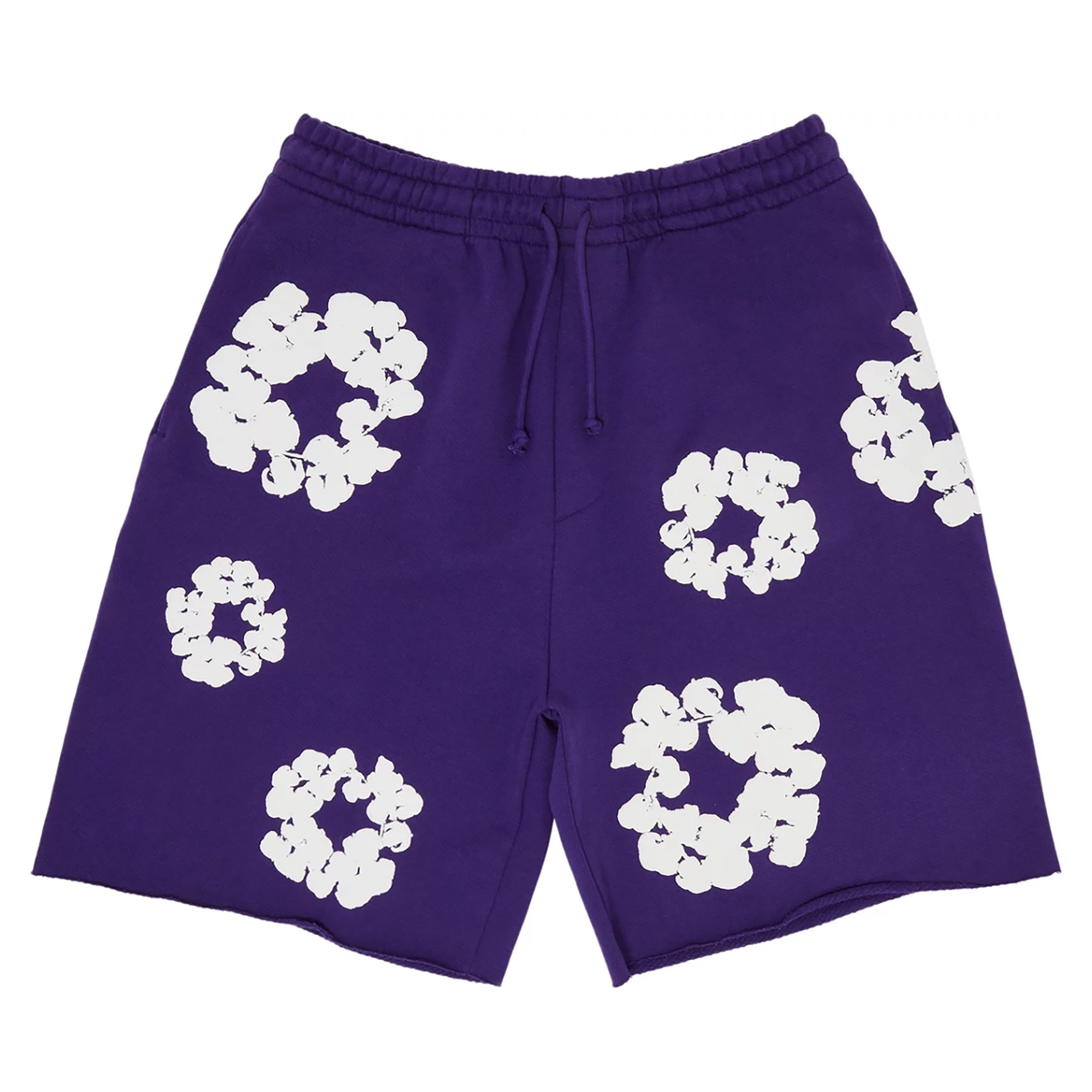 THE COTTON WREATH SHORTS PURPLE