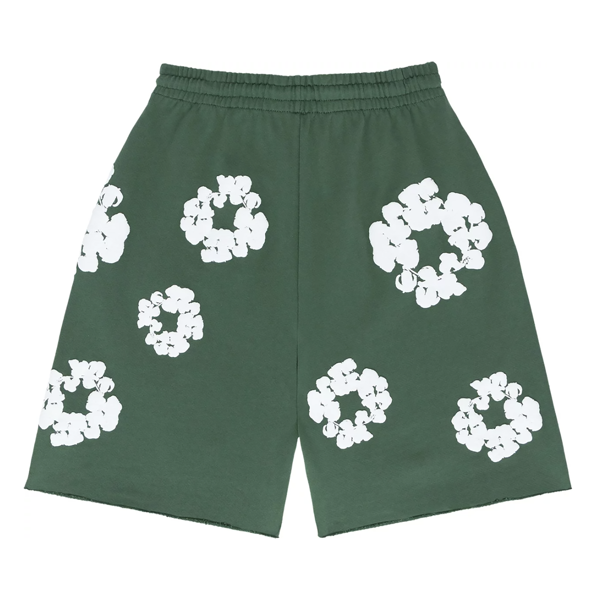 THE COTTON WREATH SHORTS GREEN