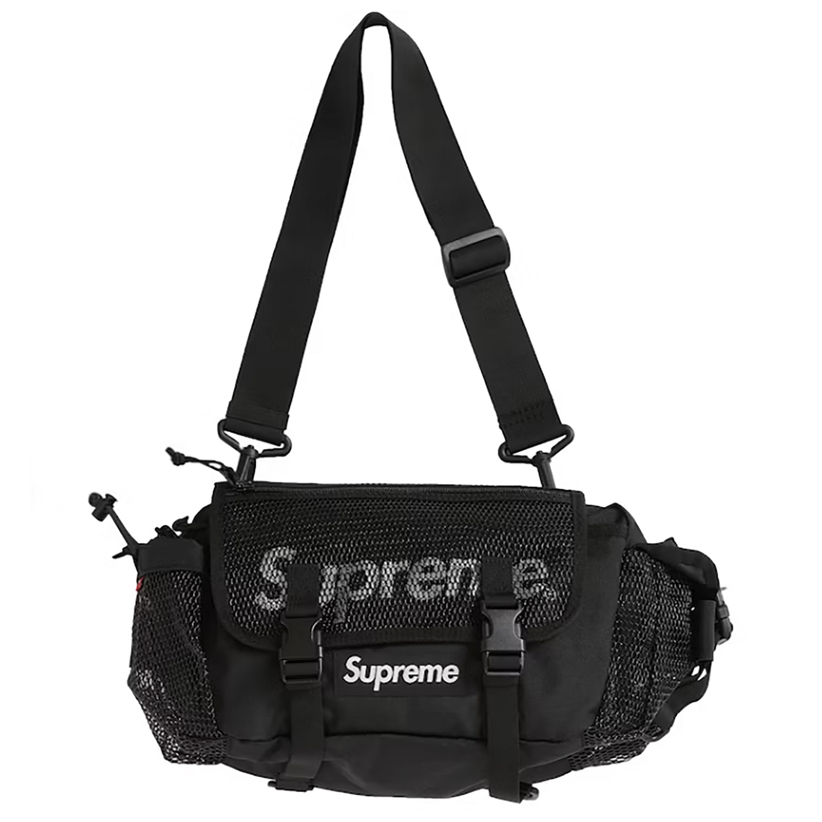 MESH WAIST BAG BLACK (SS20)