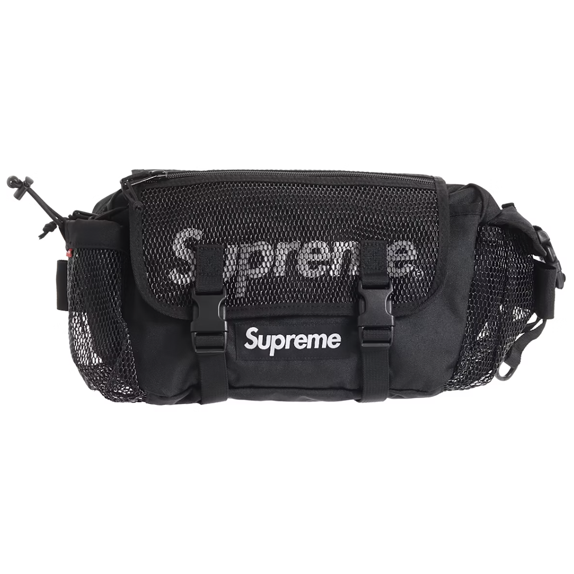 MESH WAIST BAG BLACK (SS20)