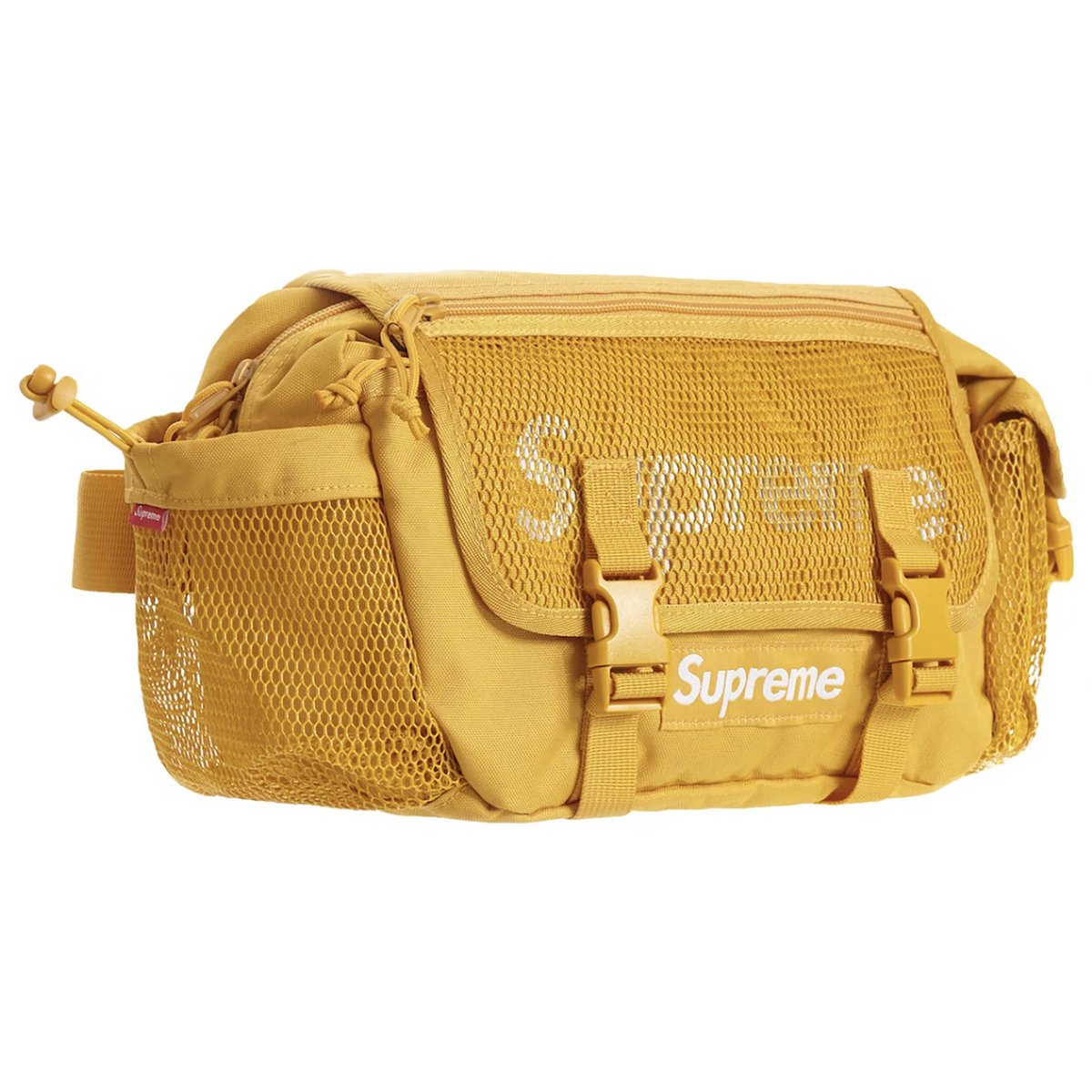 Yellow/Gold Supreme Cordura Mesh Adjustable 2024 Crossbody Bag SS20 Release