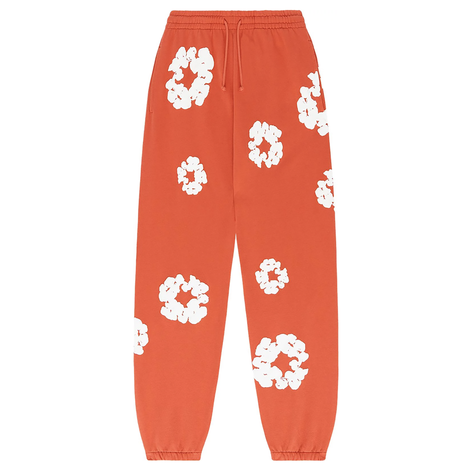 THE COTTON WREATH SWEATPANTS ORANGE