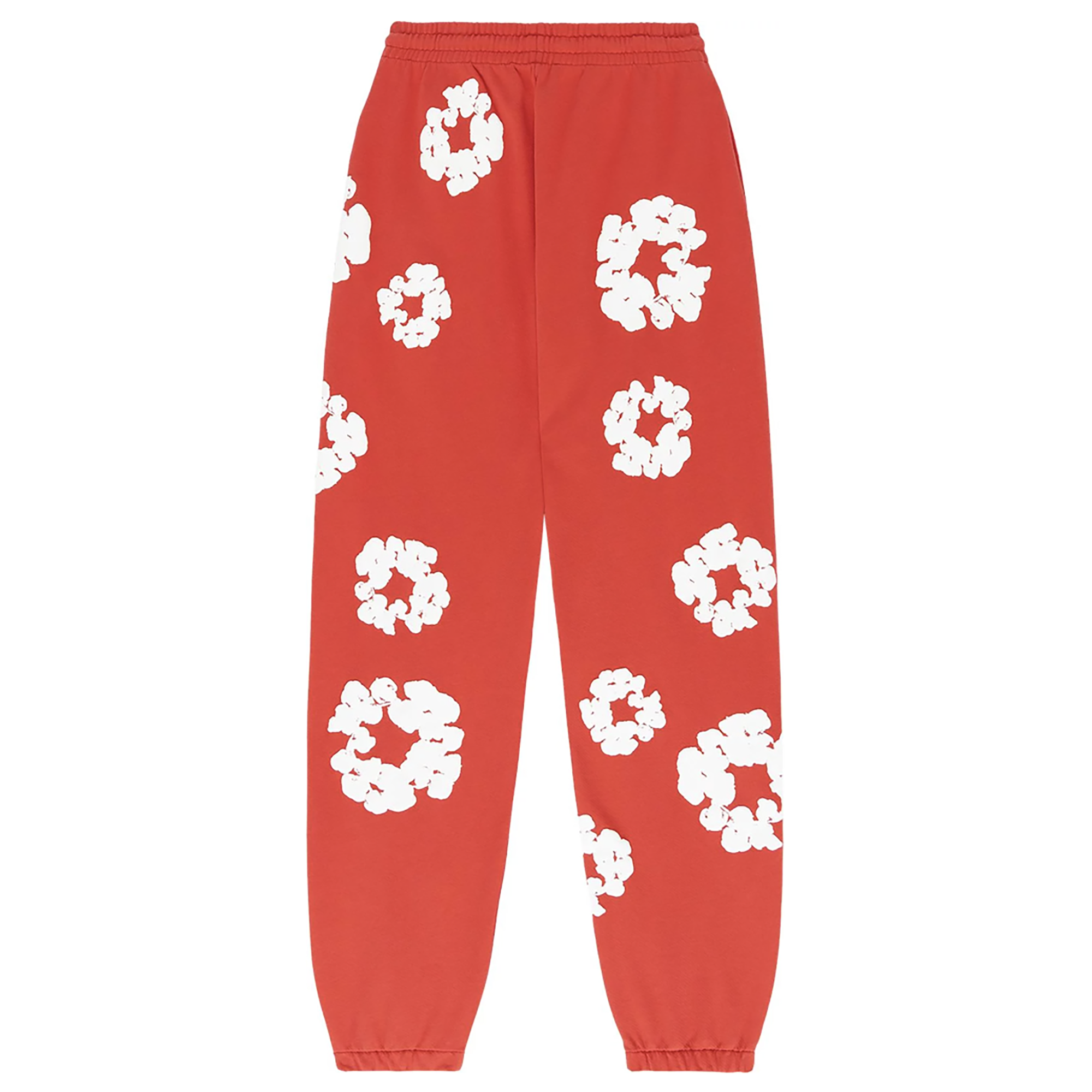 THE COTTON WREATH SWEATPANTS RED