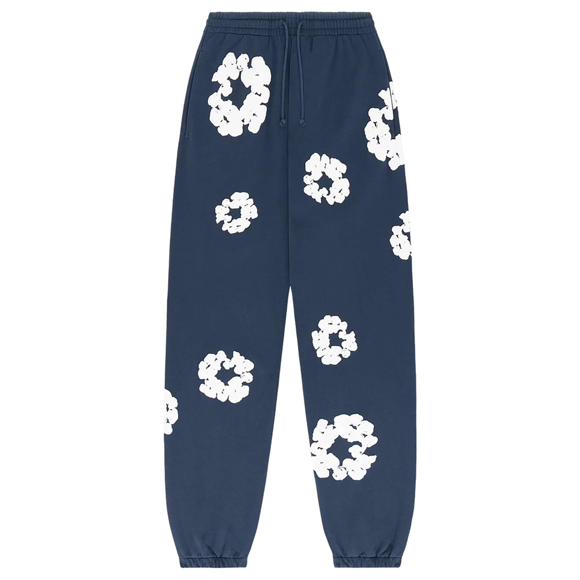 THE COTTON WREATH SWEATPANTS NAVY