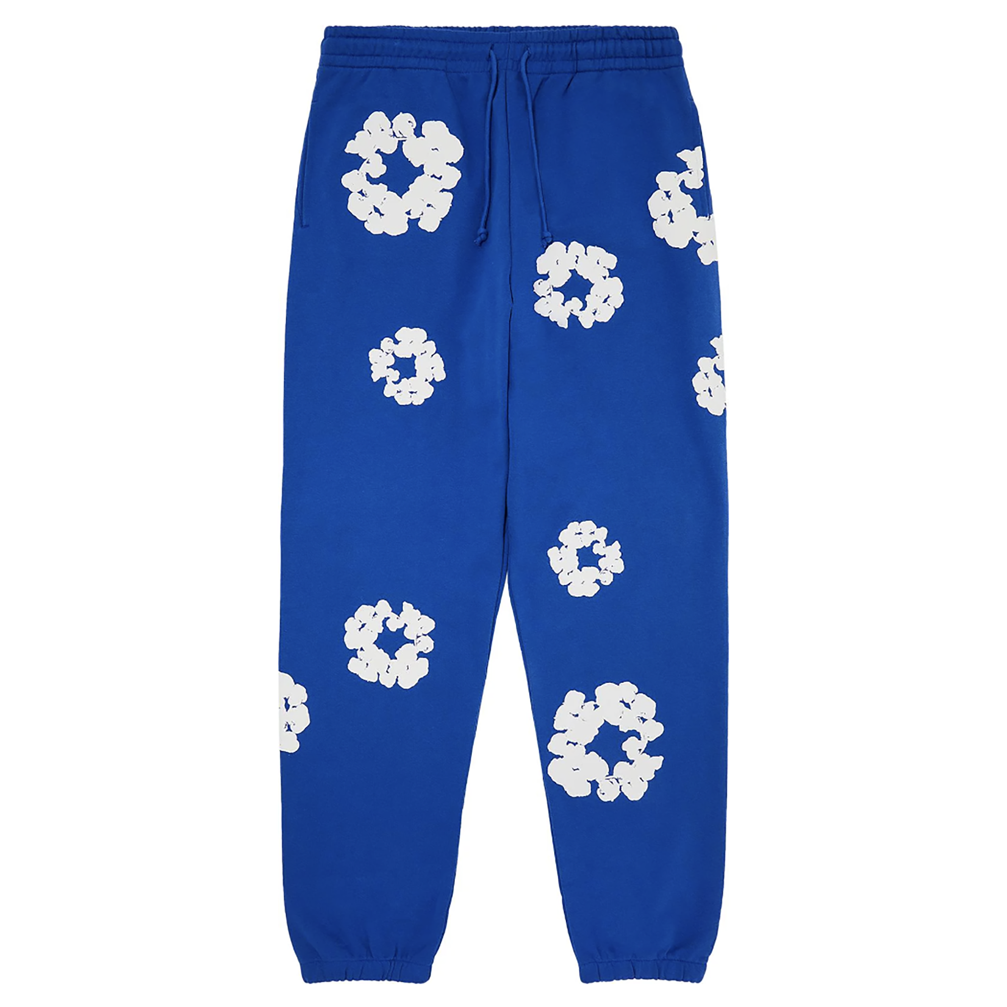 THE COTTON WREATH SWEATPANTS ROYAL BLUE