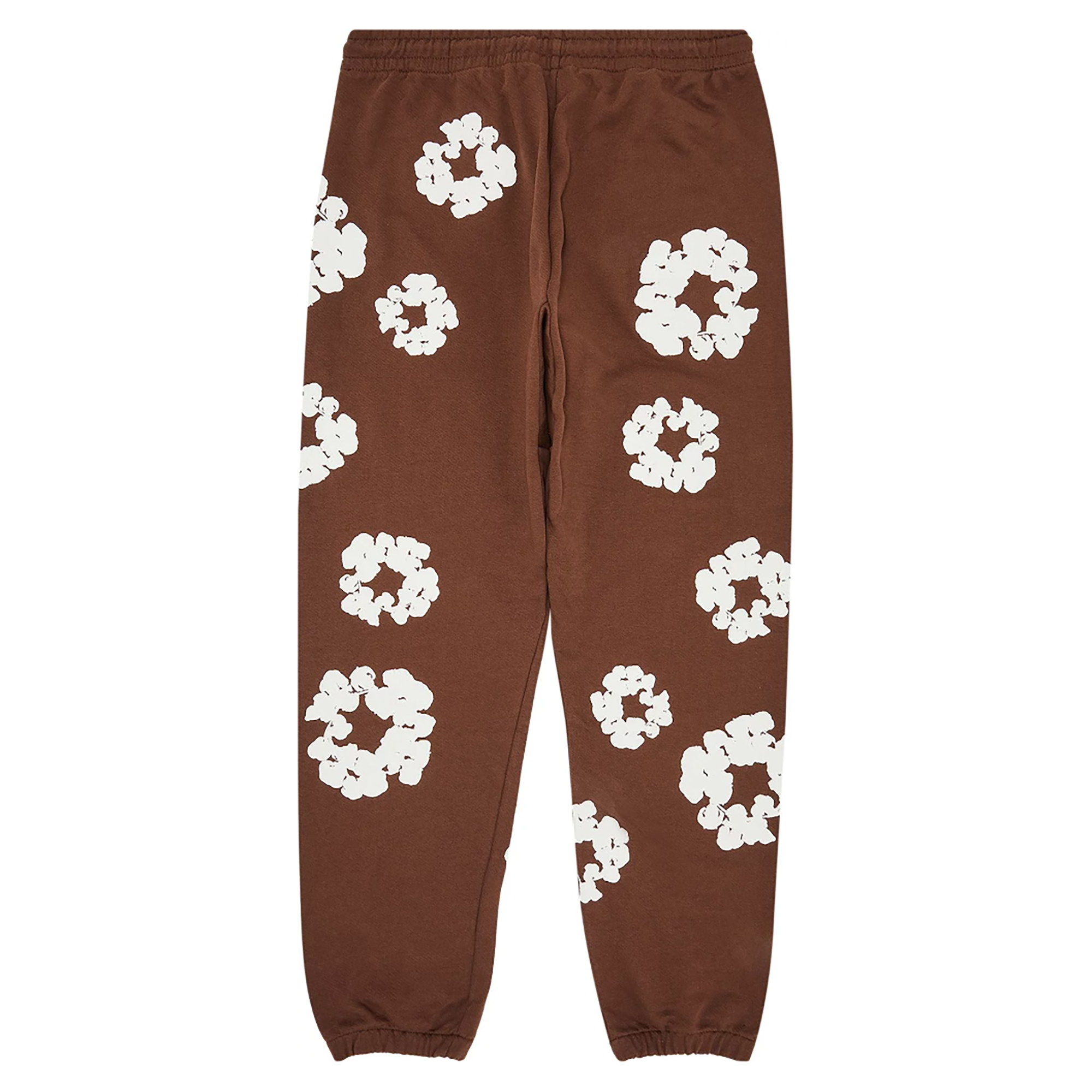 THE COTTON WREATH SWEATPANTS BROWN