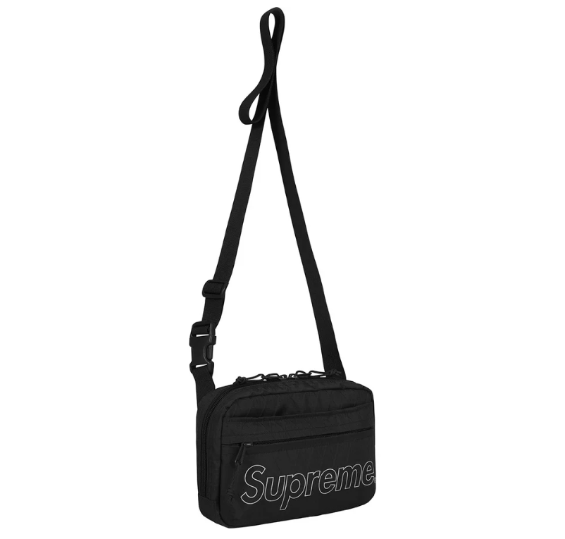 Supreme Shoulder Bag Black FW18 0riginalFeet