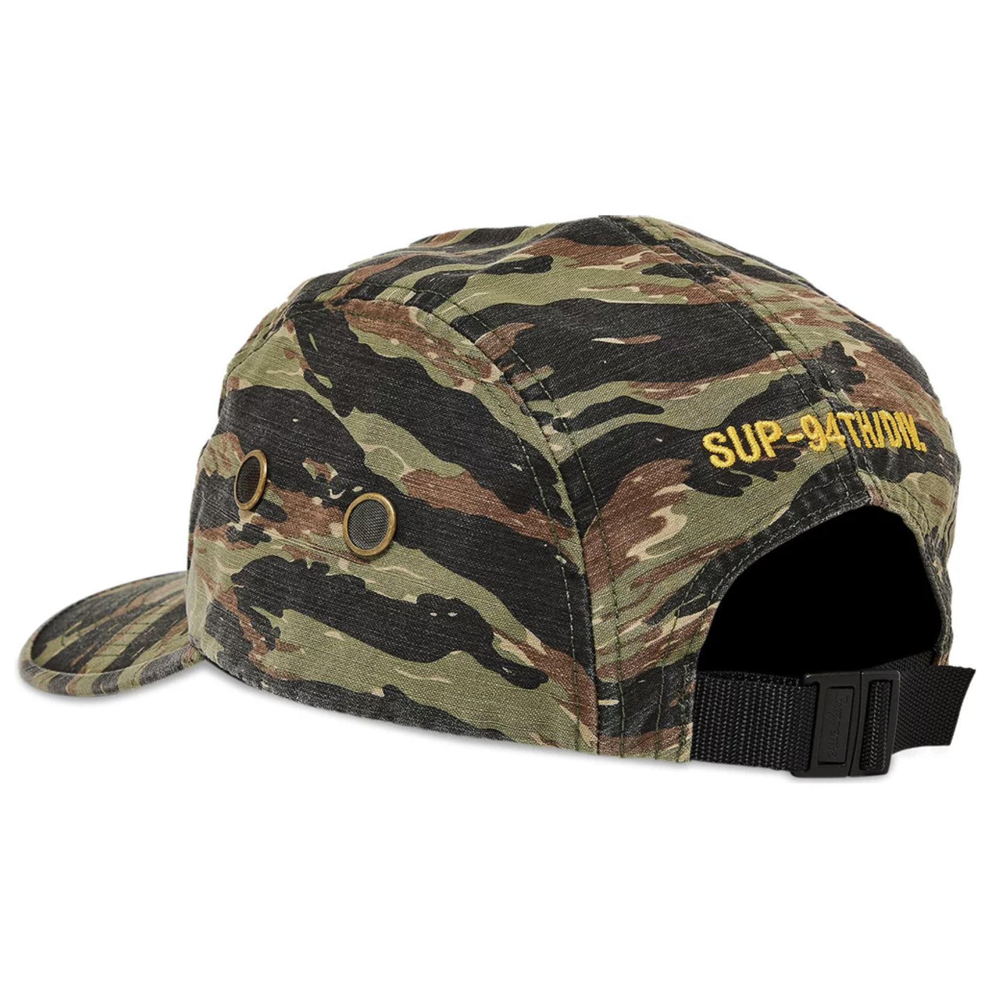 MILITARY 5-PANEL CAMP CAP OLIVE TIGER CAMO (SS24)