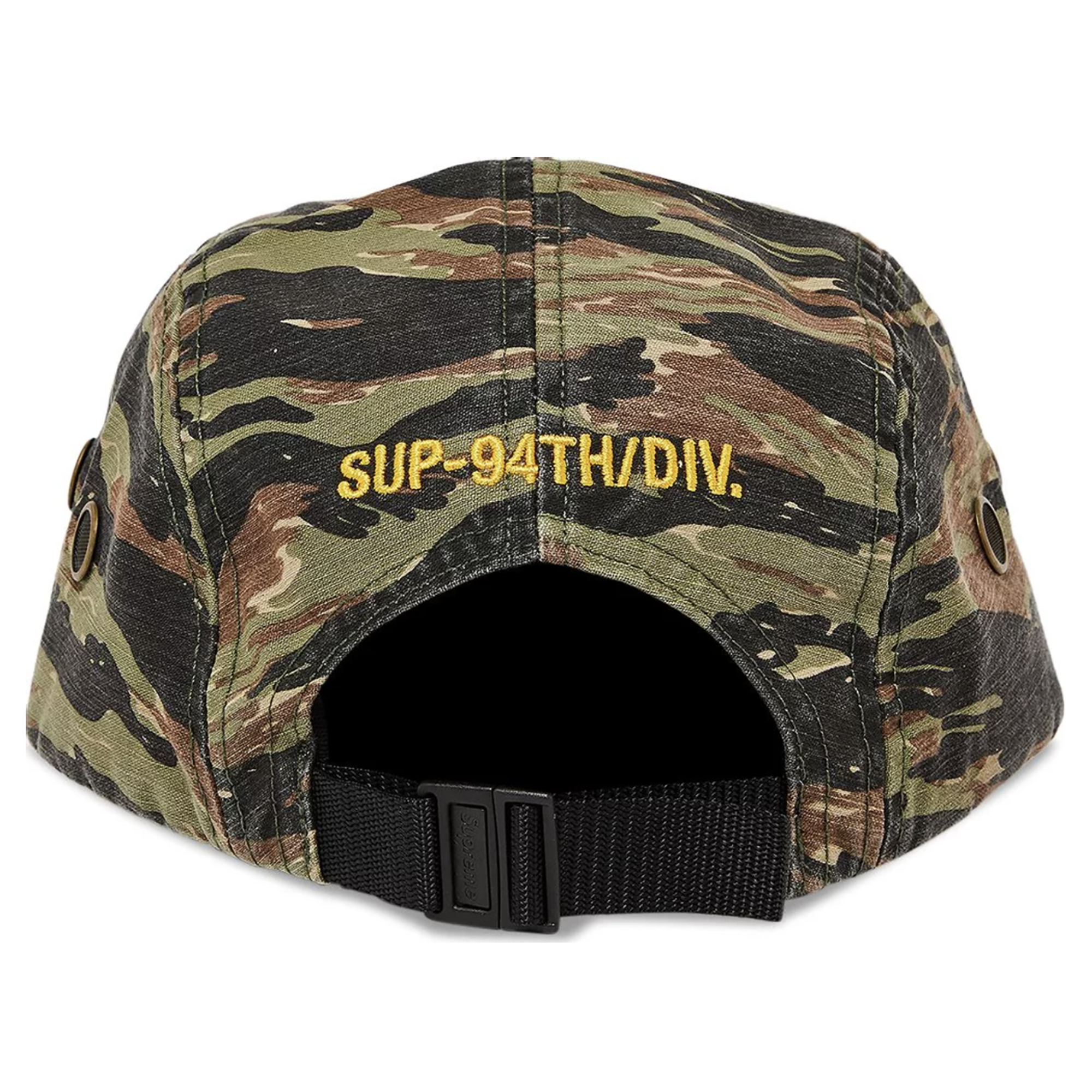 MILITARY 5-PANEL CAMP CAP OLIVE TIGER CAMO (SS24)