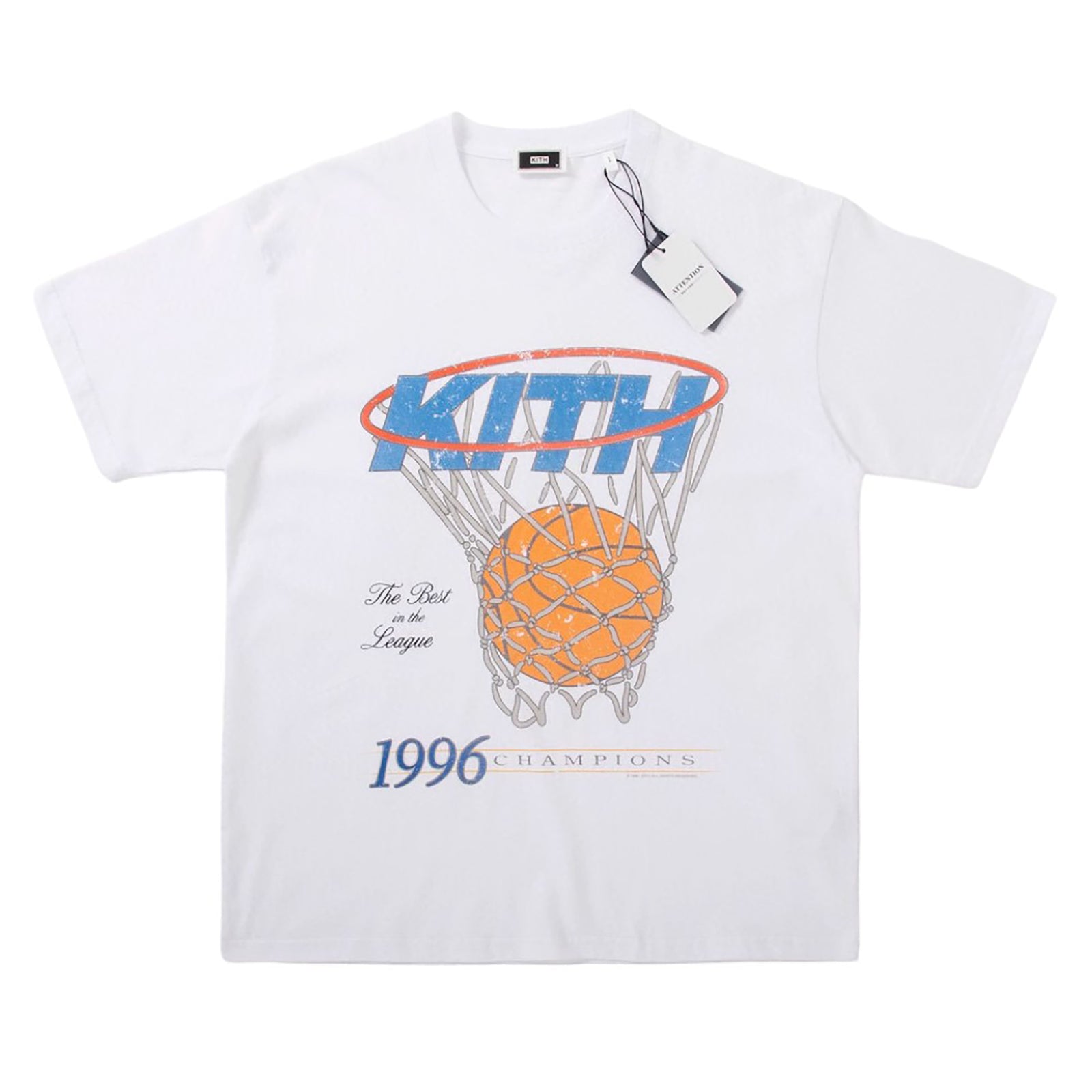 1966 VINTAGE NEW YORK KNICKS T-SHIRT WHITE