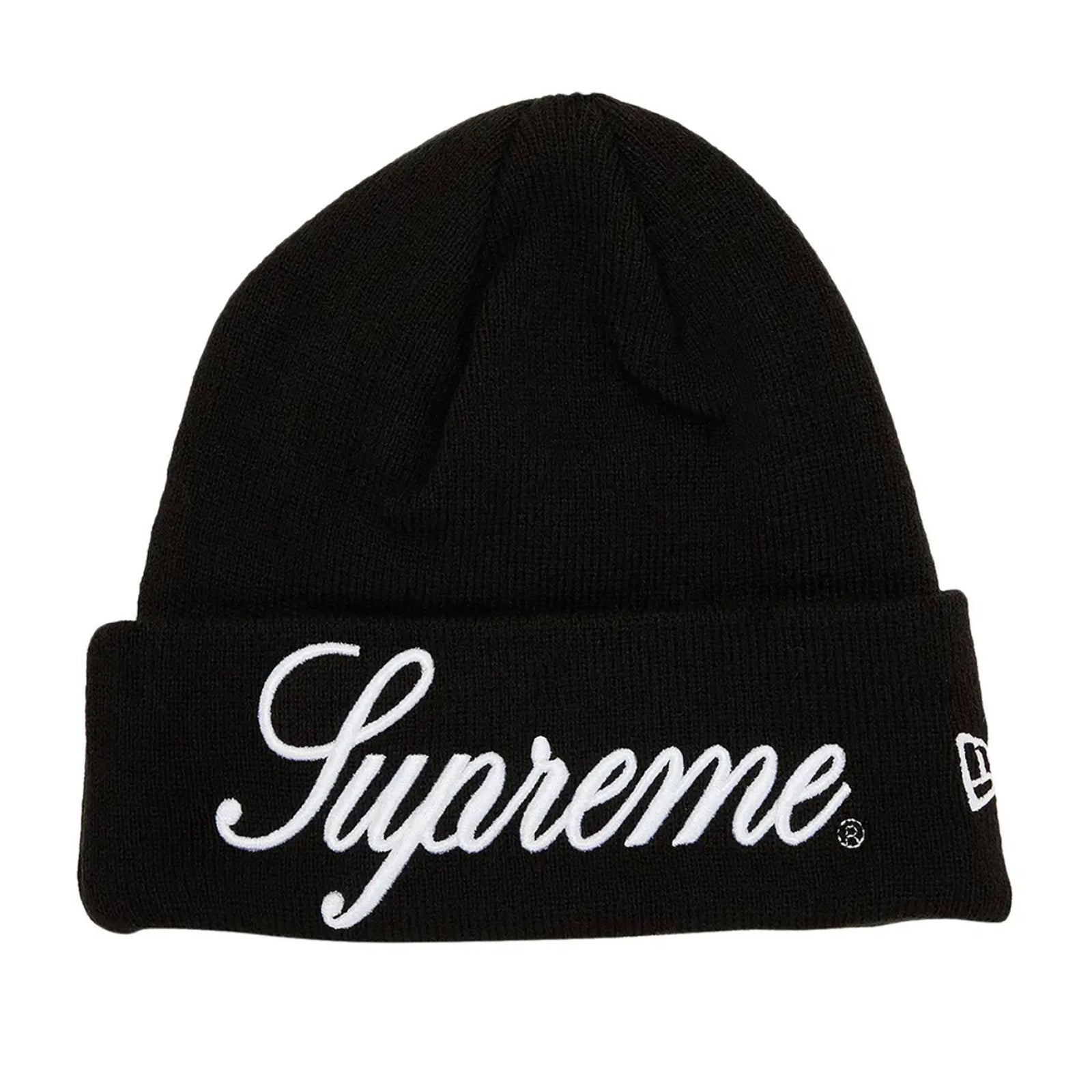 NEW ERA SCRIPT BEANIE BLACK (FW24)