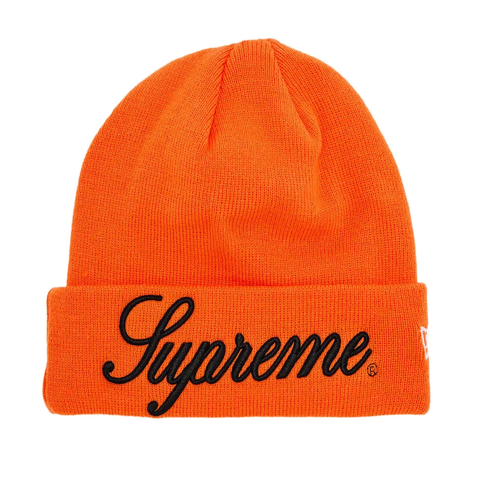 NEW ERA SCRIPT BEANIE ORANGE (FW24)