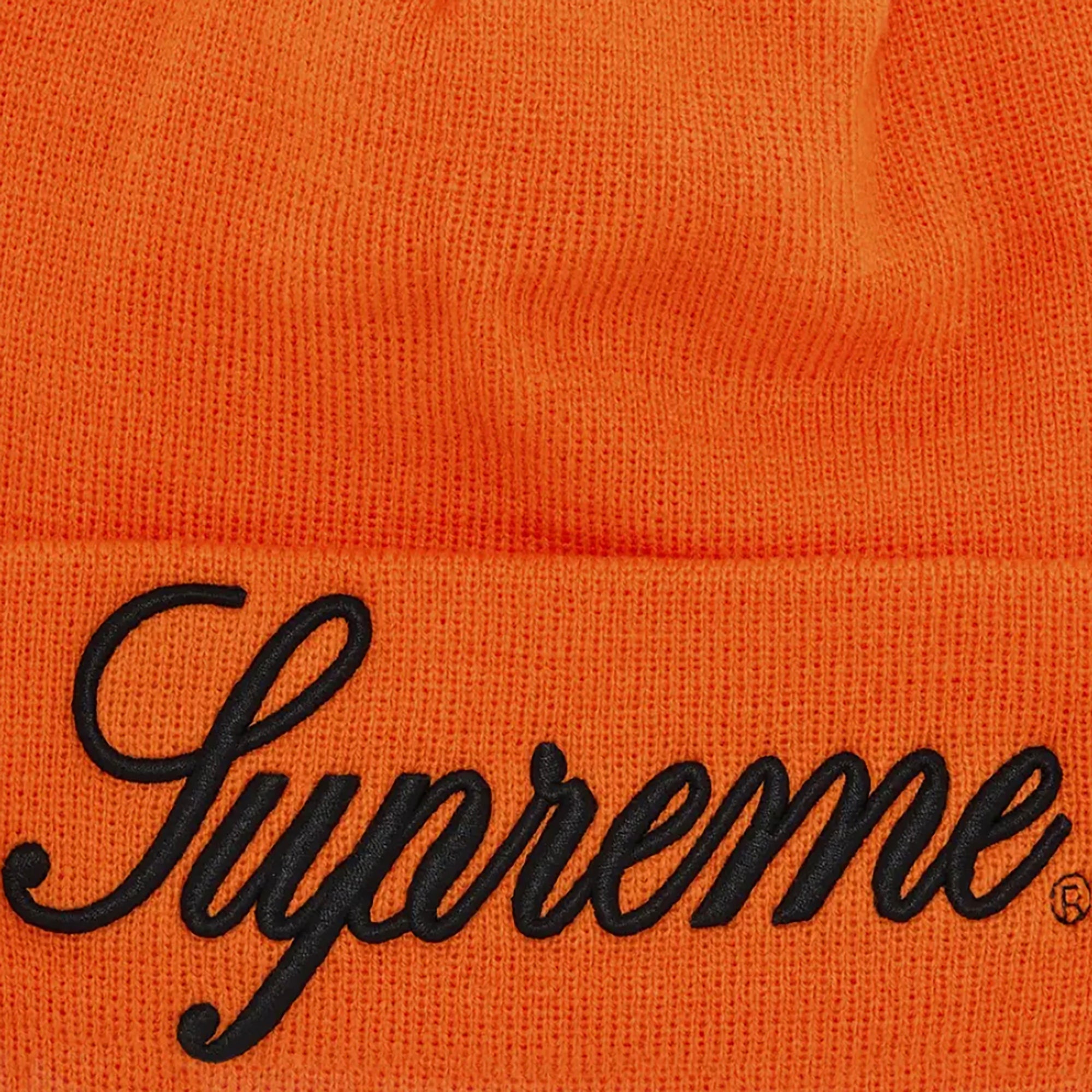 NEW ERA SCRIPT BEANIE ORANGE (FW24)