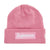 NEW ERA BOX LOGO BEANIE DUSTY PINK (FW24)