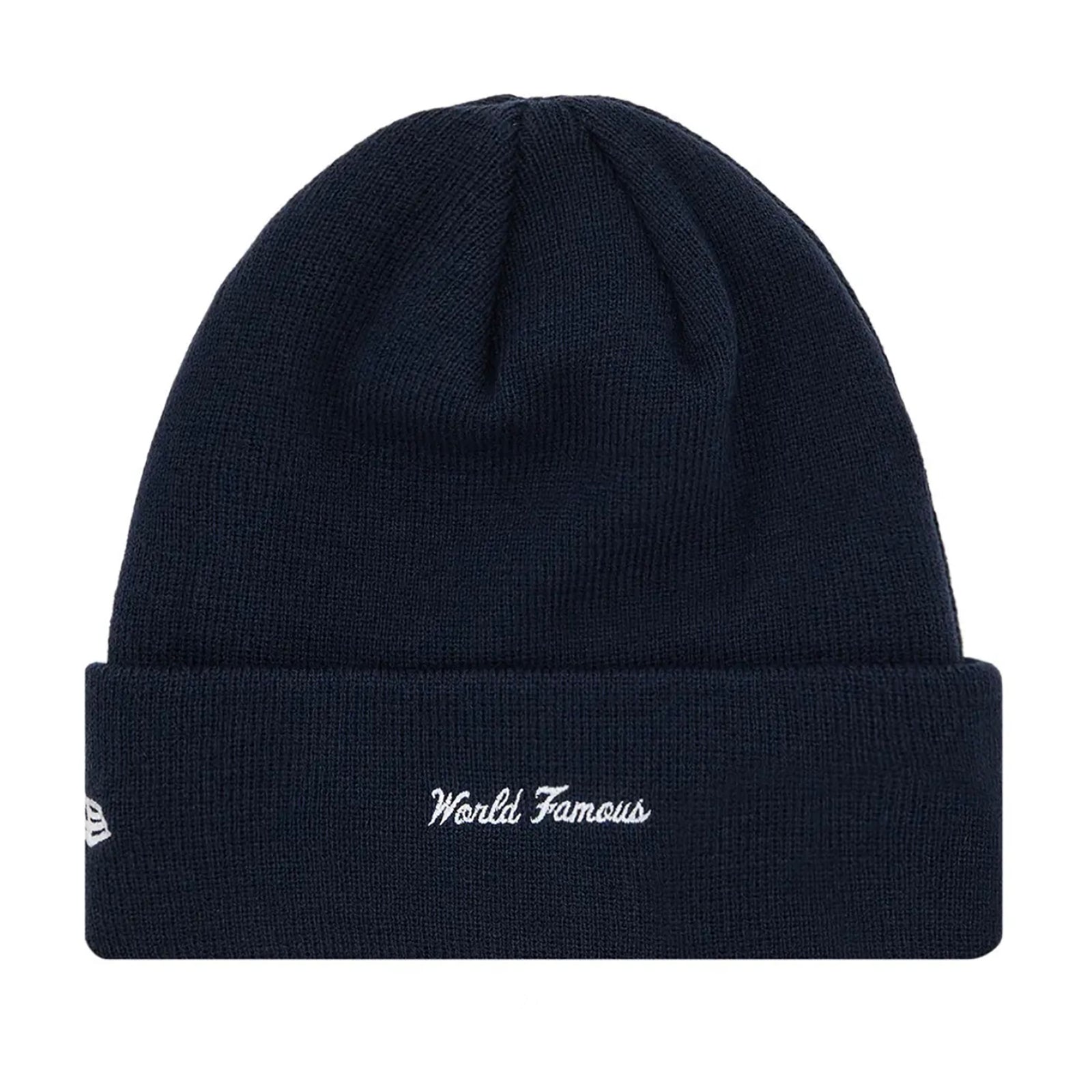 NEW ERA BOX LOGO BEANIE NAVY (FW24)