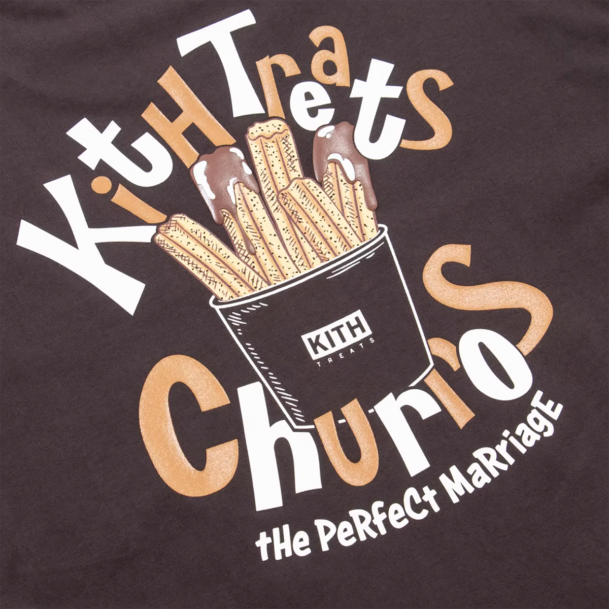 TREATS CHURRO POCKET T-SHIRT KINDLING
