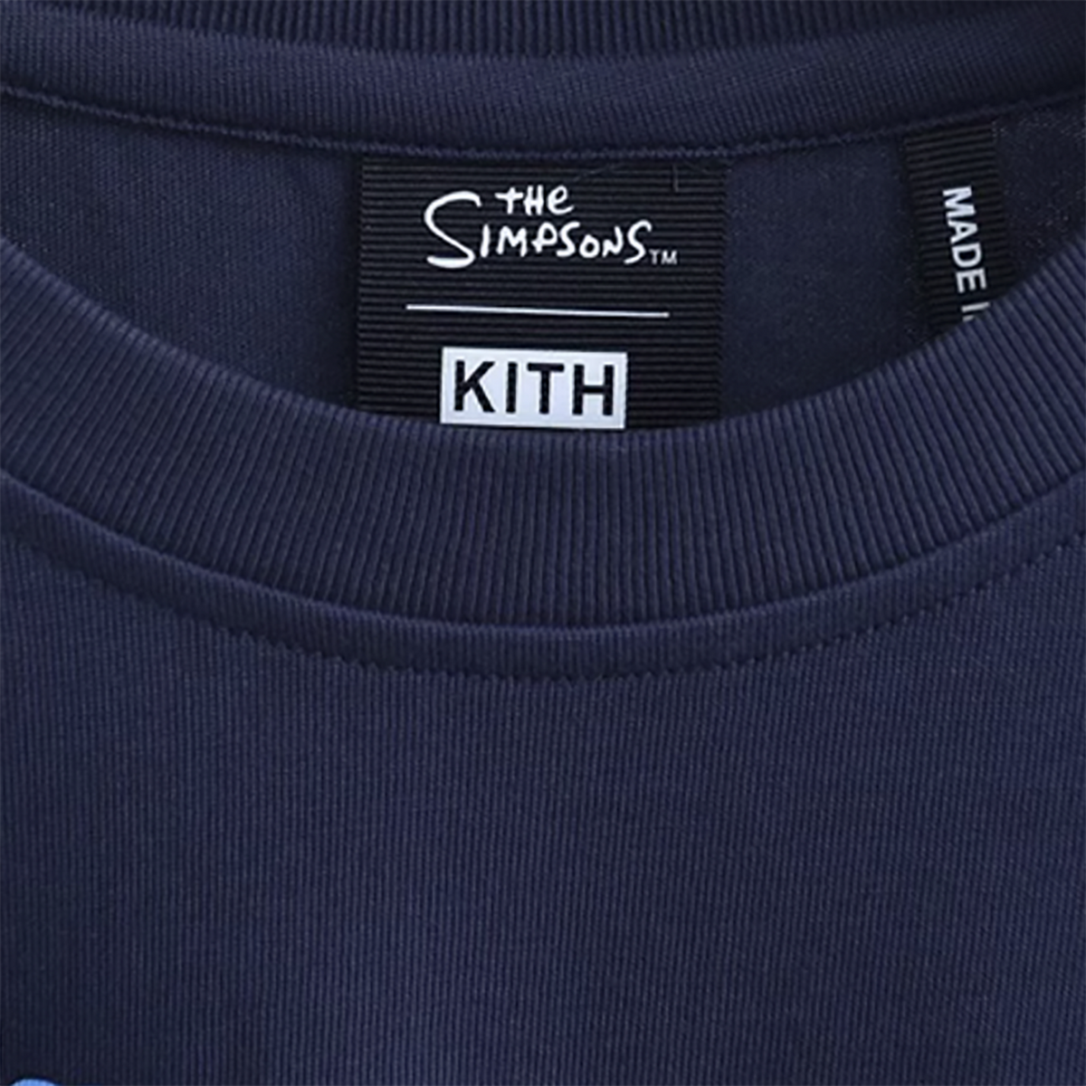 THE SIMPSONS PORTRAIT T-SHIRT NAVY