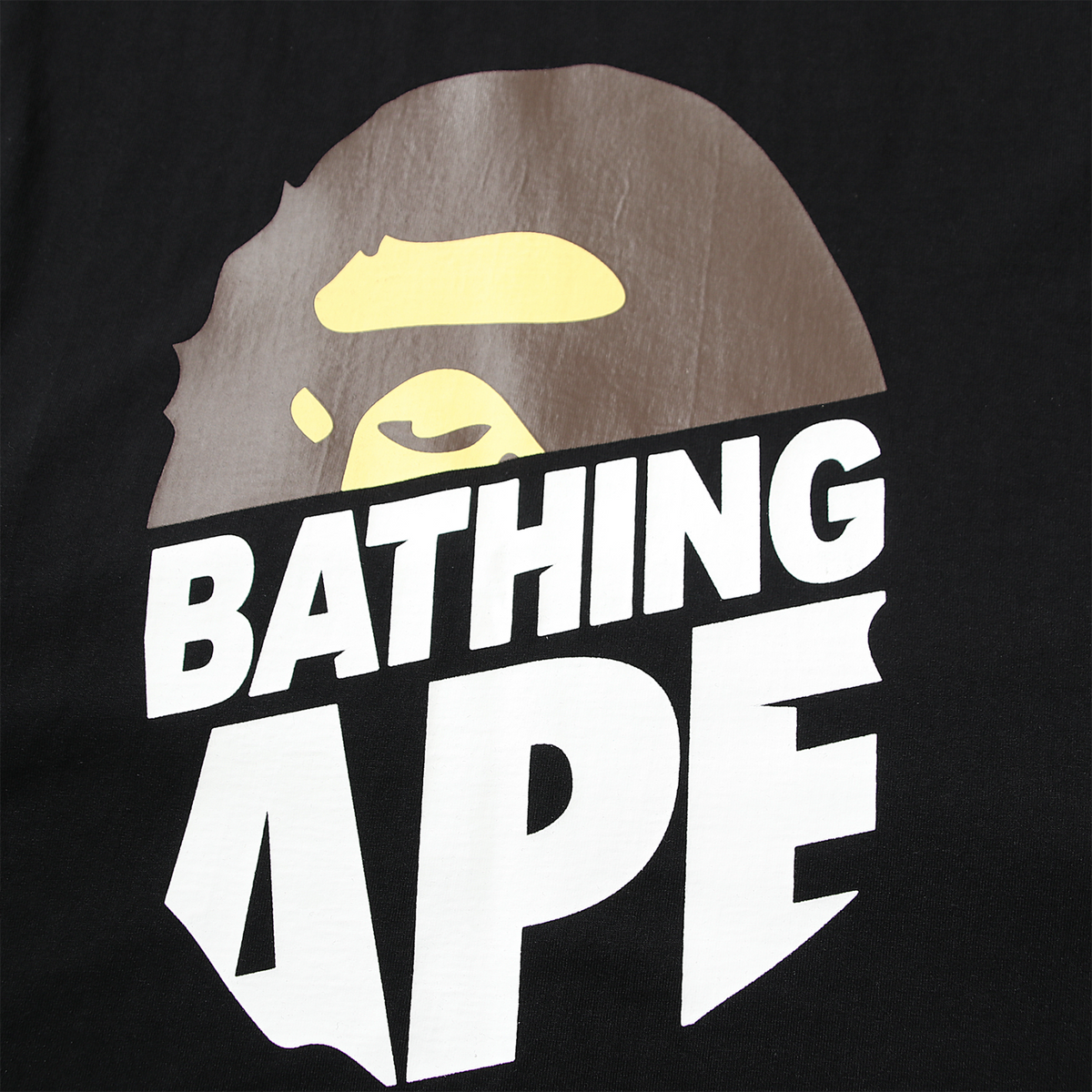 PEEK BIG APE HEAD T-SHIRT BLACK | A BATHING APE