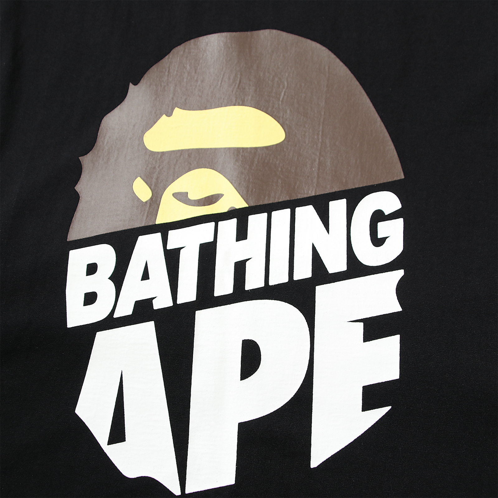 PEEK BIG APE HEAD T-SHIRT BLACK | A BATHING APE