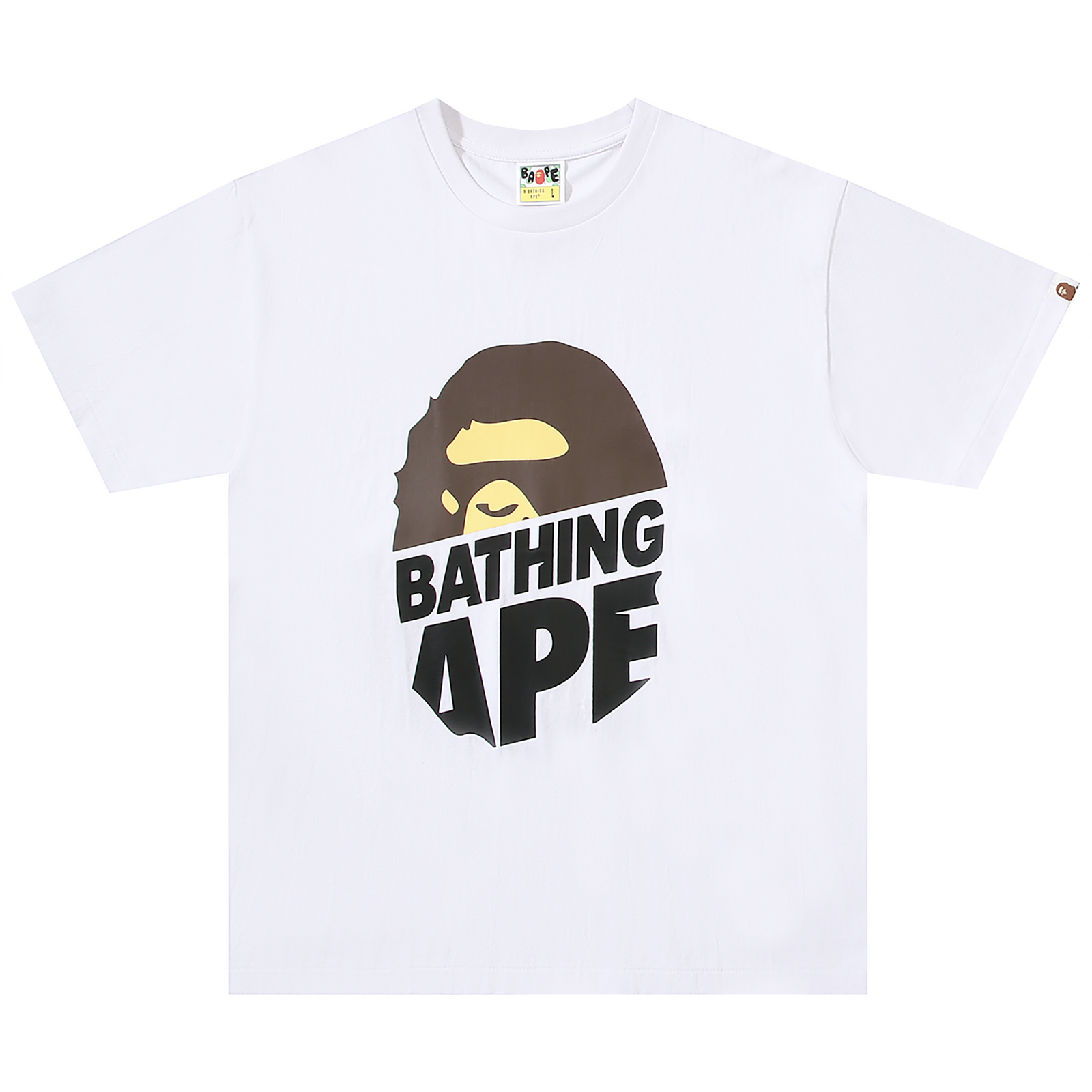 PEEK BIG APE HEAD T-SHIRT WHITE | A BATHING APE