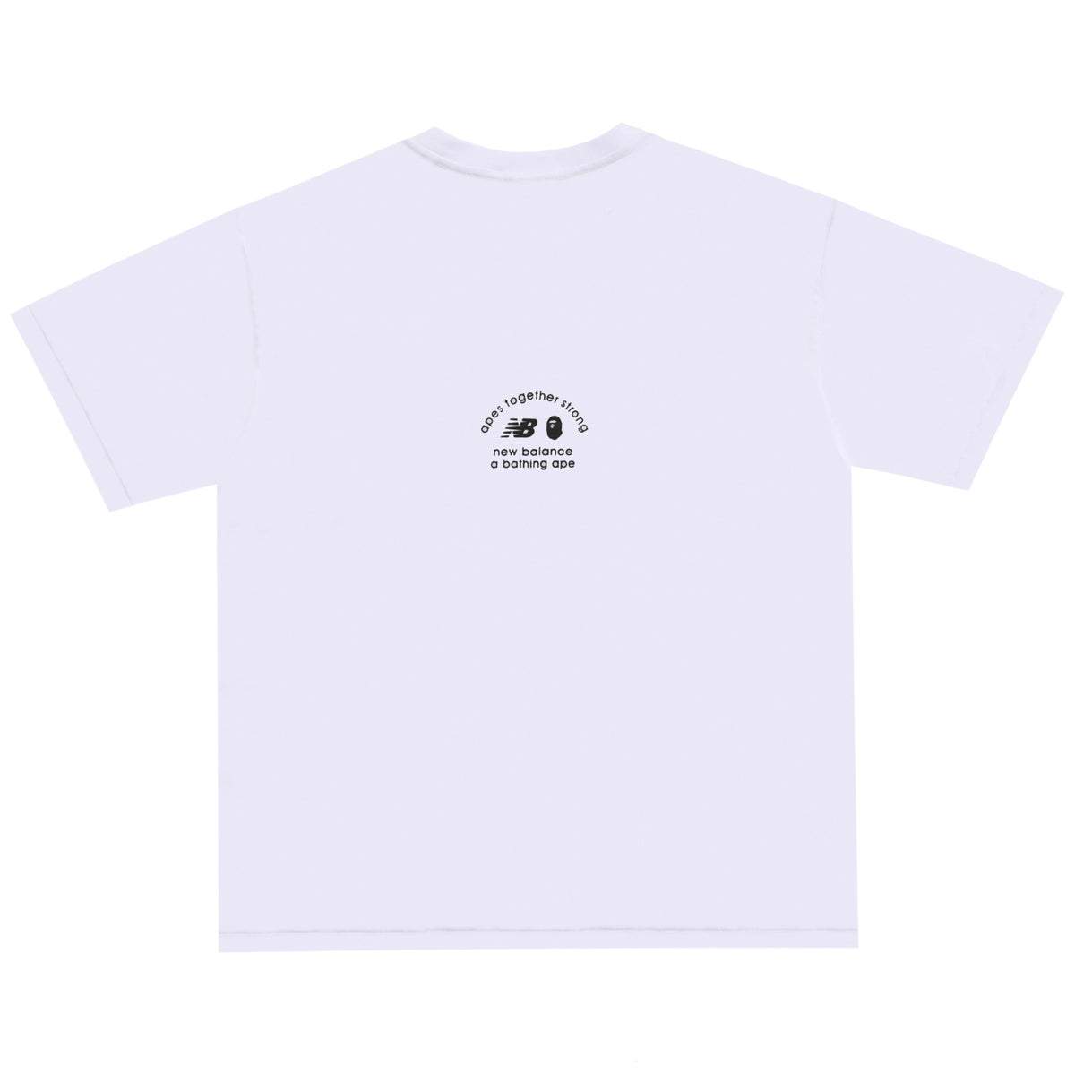 NEW BALANCE APE HEAD T-SHIRT WHITE | A BATHING APE