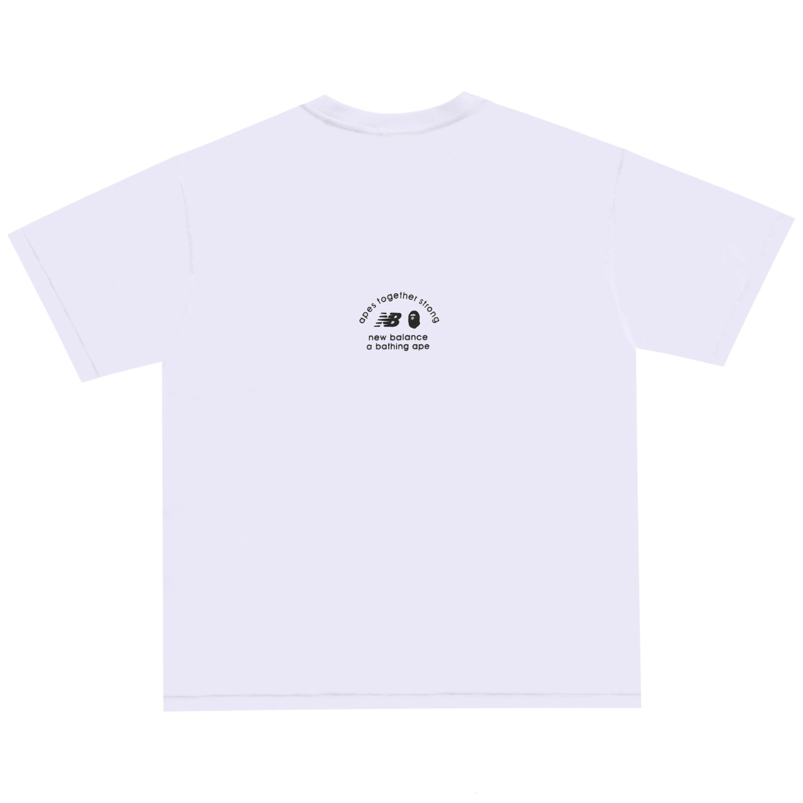 NEW BALANCE APE HEAD T-SHIRT WHITE | A BATHING APE