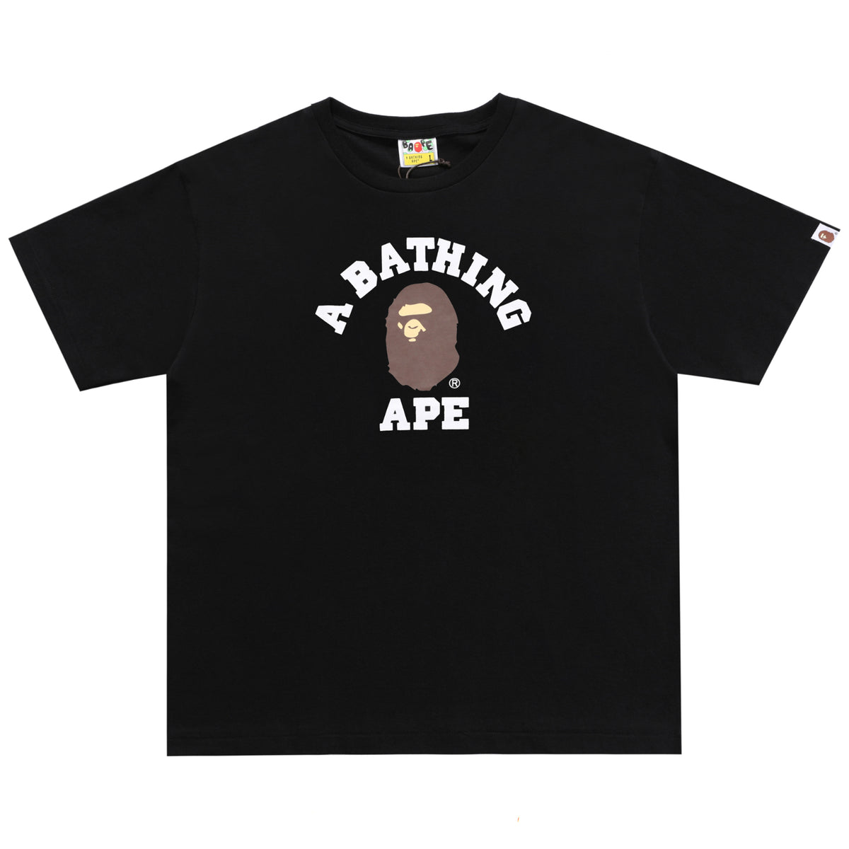 CLASSIC COLLEGE T-SHIRT BLACK | A BATHING APE