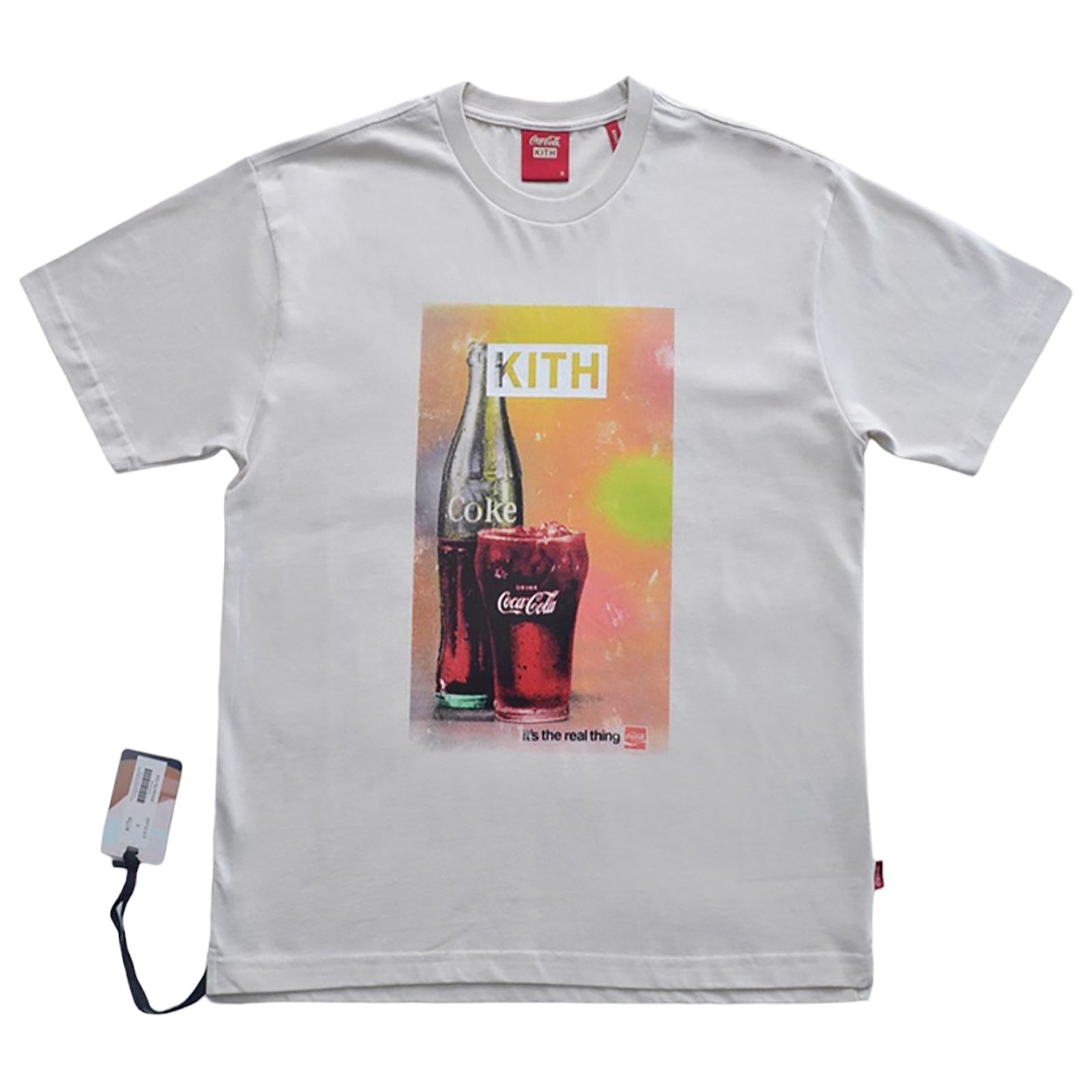 COCA-COLA SPOTLIGHT VINTAGE T-SHIRT IVORY