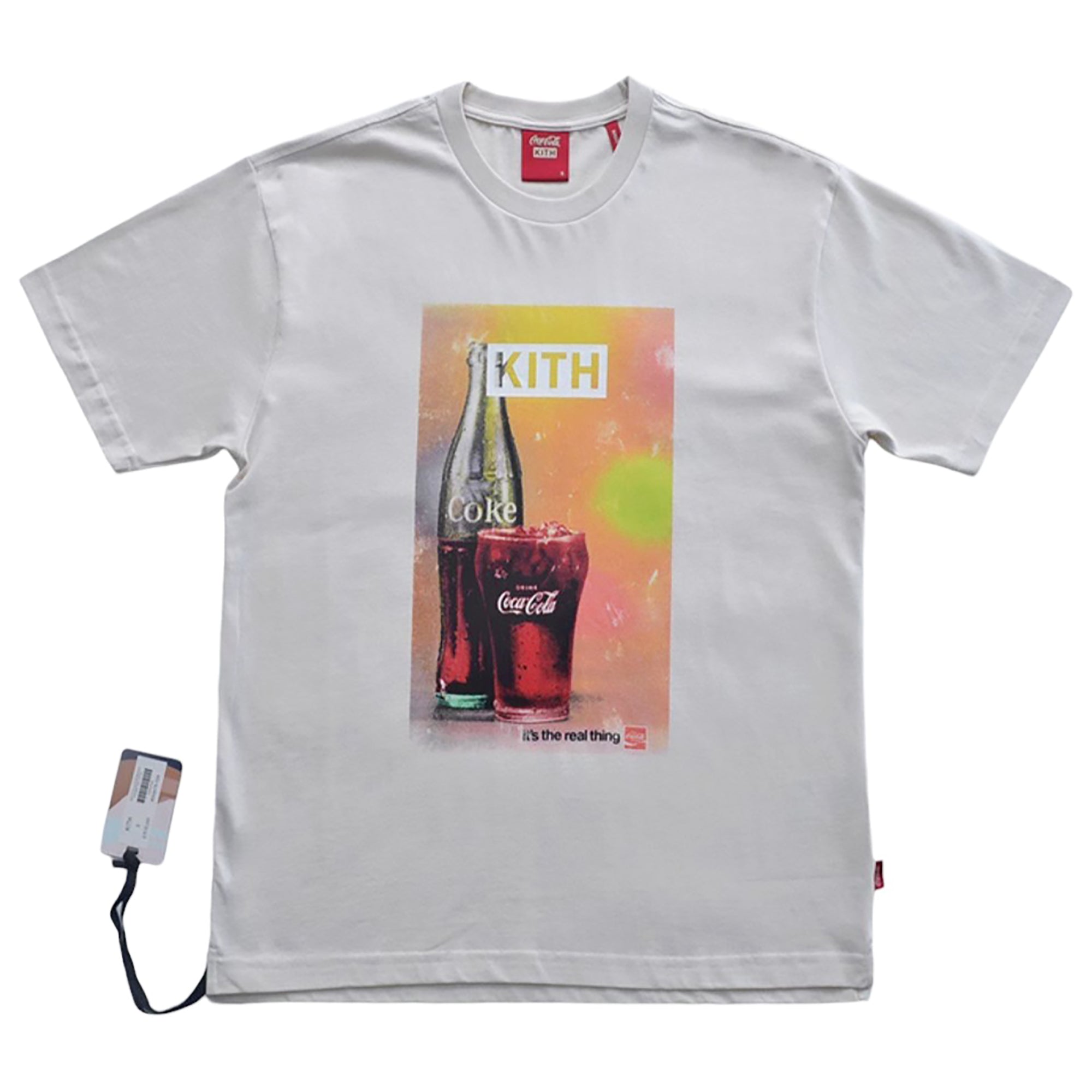 COCA-COLA SPOTLIGHT VINTAGE T-SHIRT IVORY