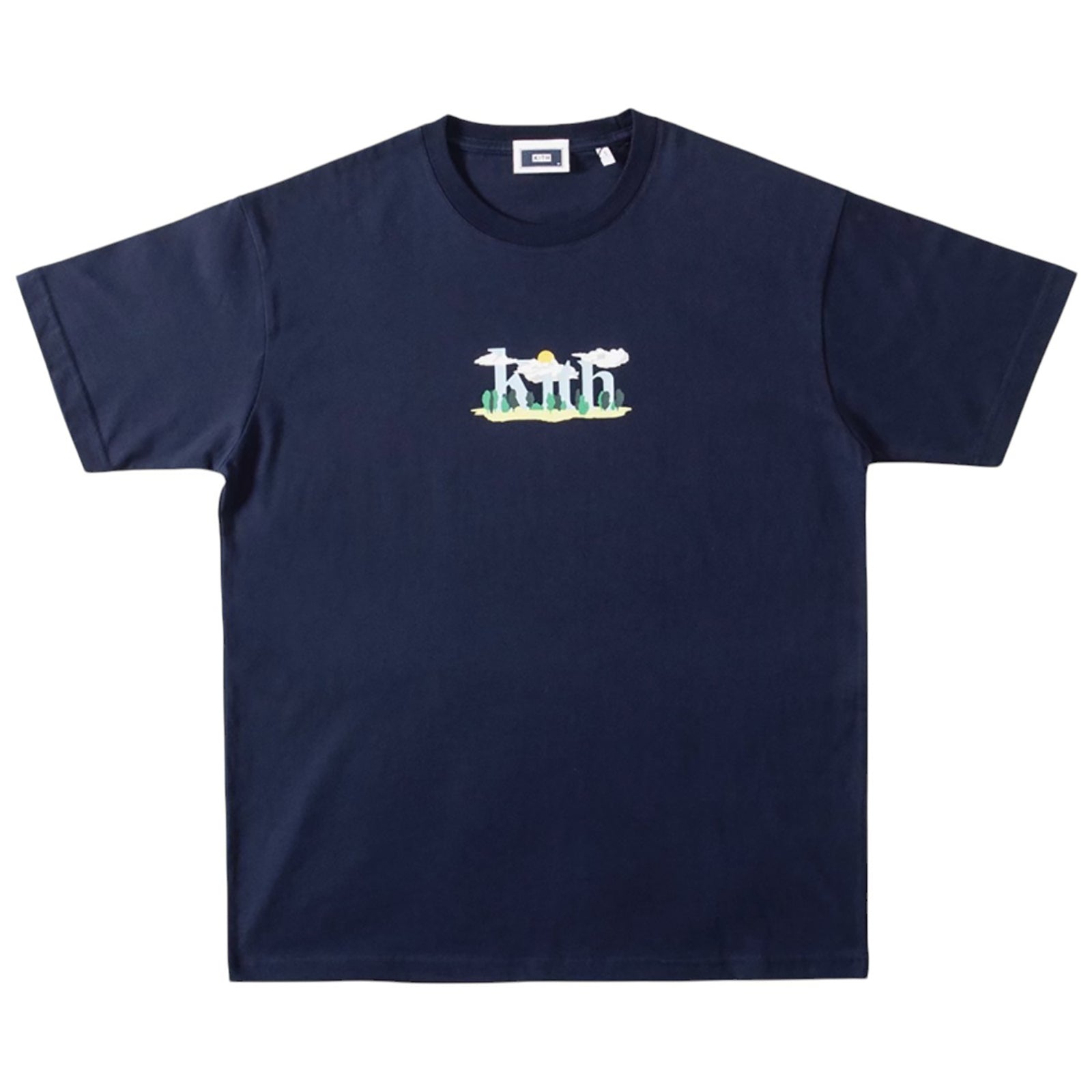 CLOUD SERIF LOGO T-SHIRT NOCTURNAL