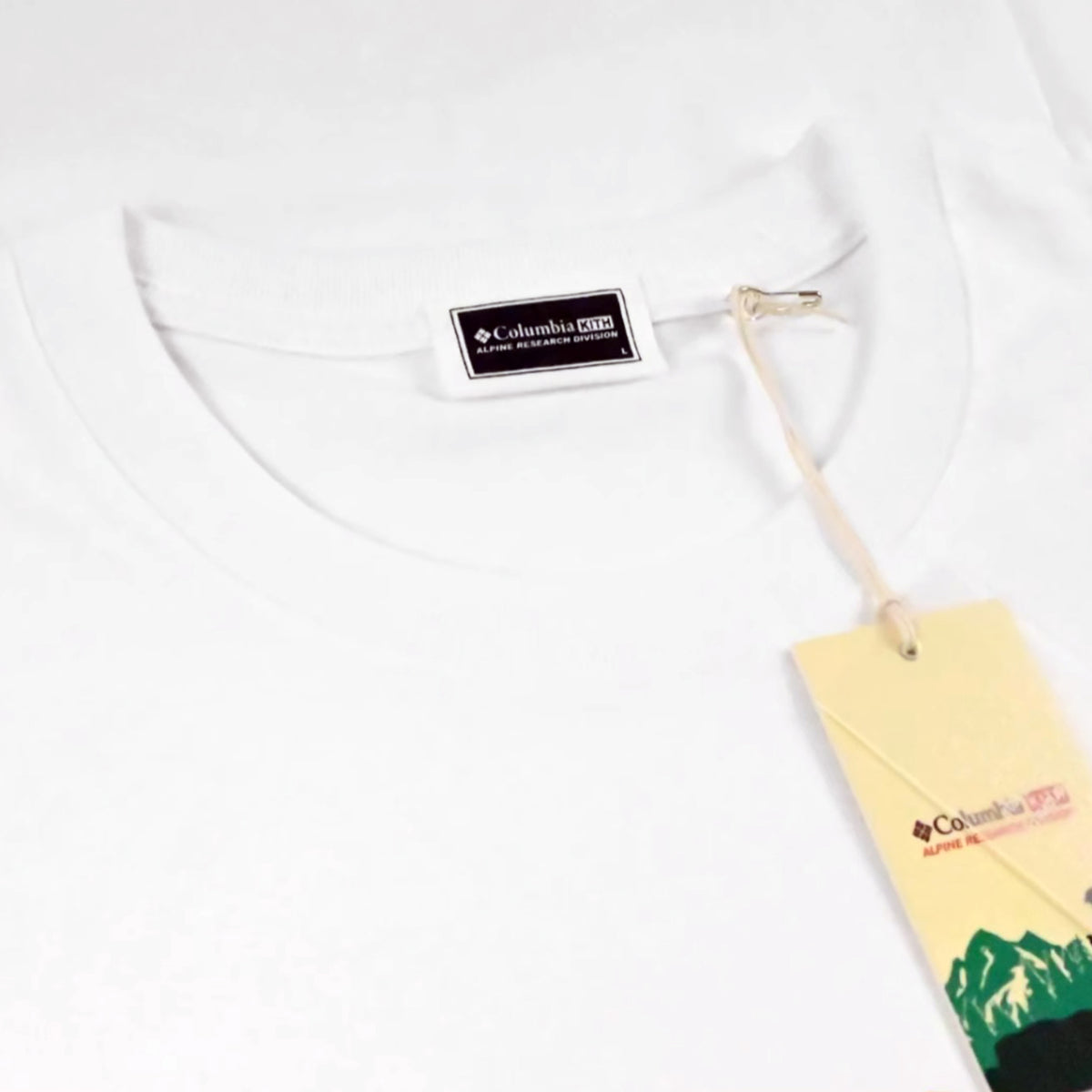 COLUMBIA LANDSCAPE CLASSIC LOGO T-SHIRT OPULENCE