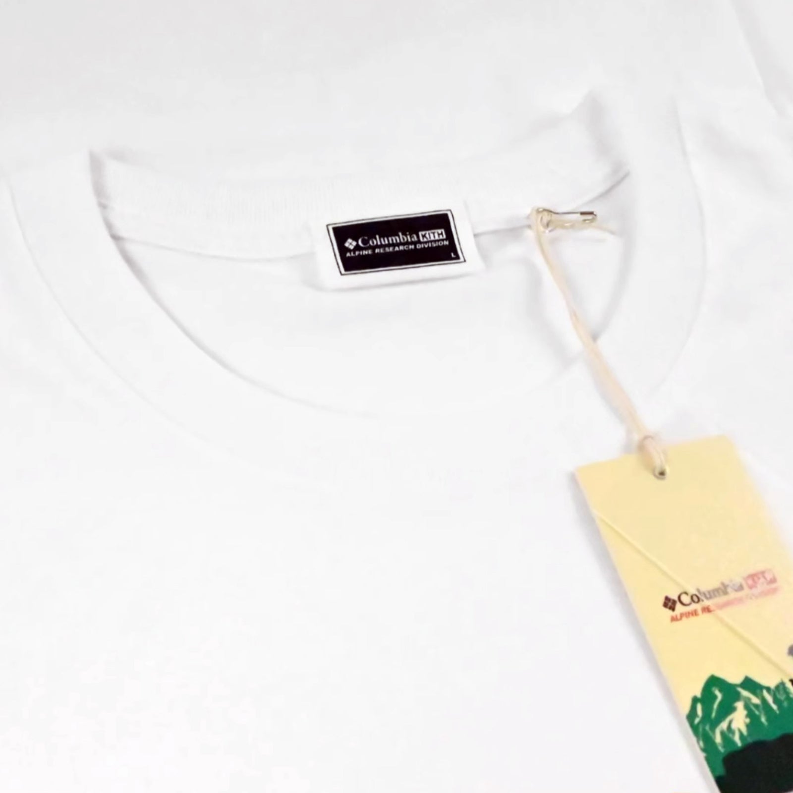 COLUMBIA LANDSCAPE CLASSIC LOGO T-SHIRT OPULENCE