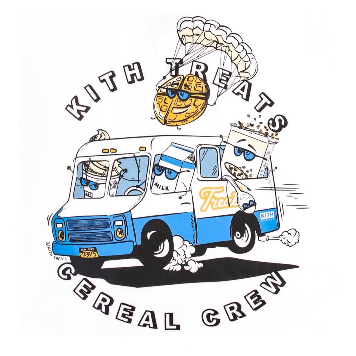 TREATS PARADE II VINTAGE T-SHIRT SANDRIFT