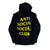 SMILEY FACE HOODIE SWEATSHIRT BLACK YELLOW | ASSC