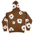 THE COTTON WREATH HOODIE SWEATSHIRT BROWN