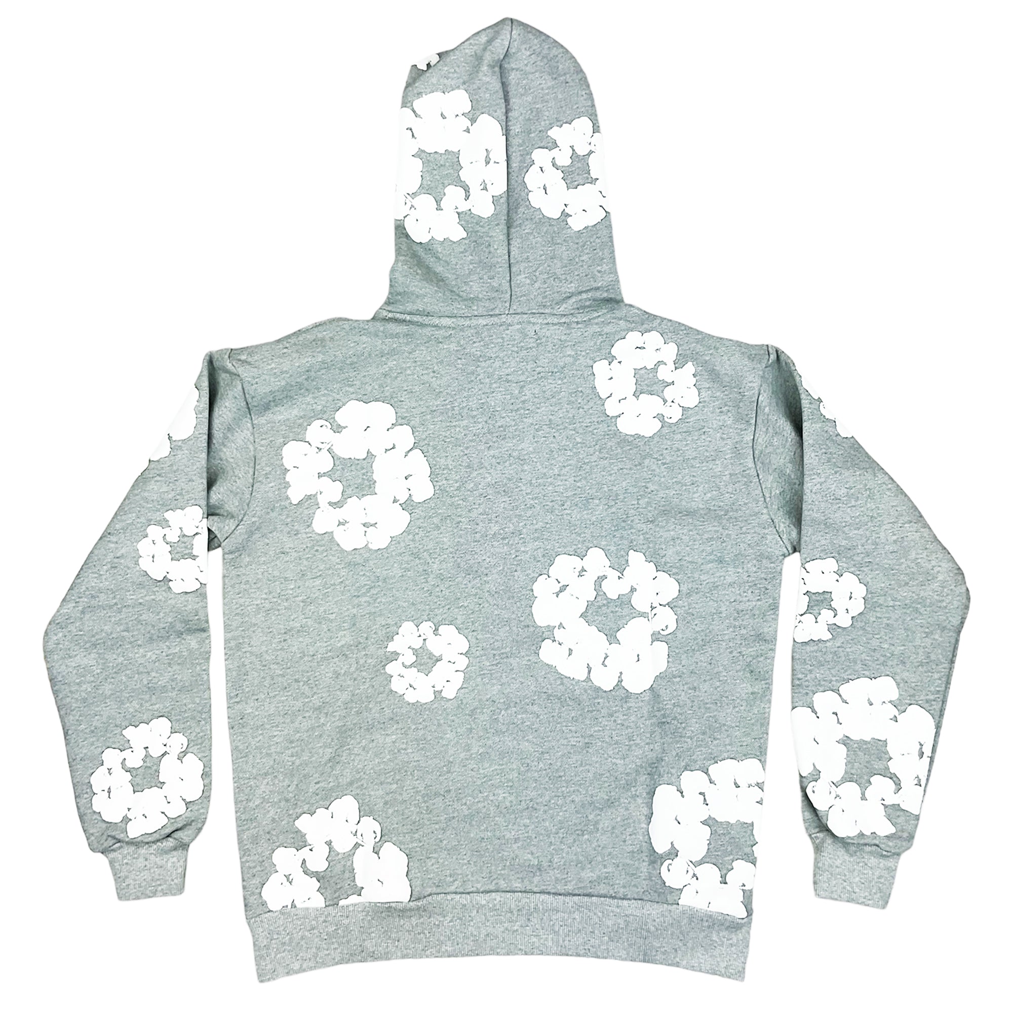 THE COTTON WREATH HOODIE SWEATSHIRT GREY