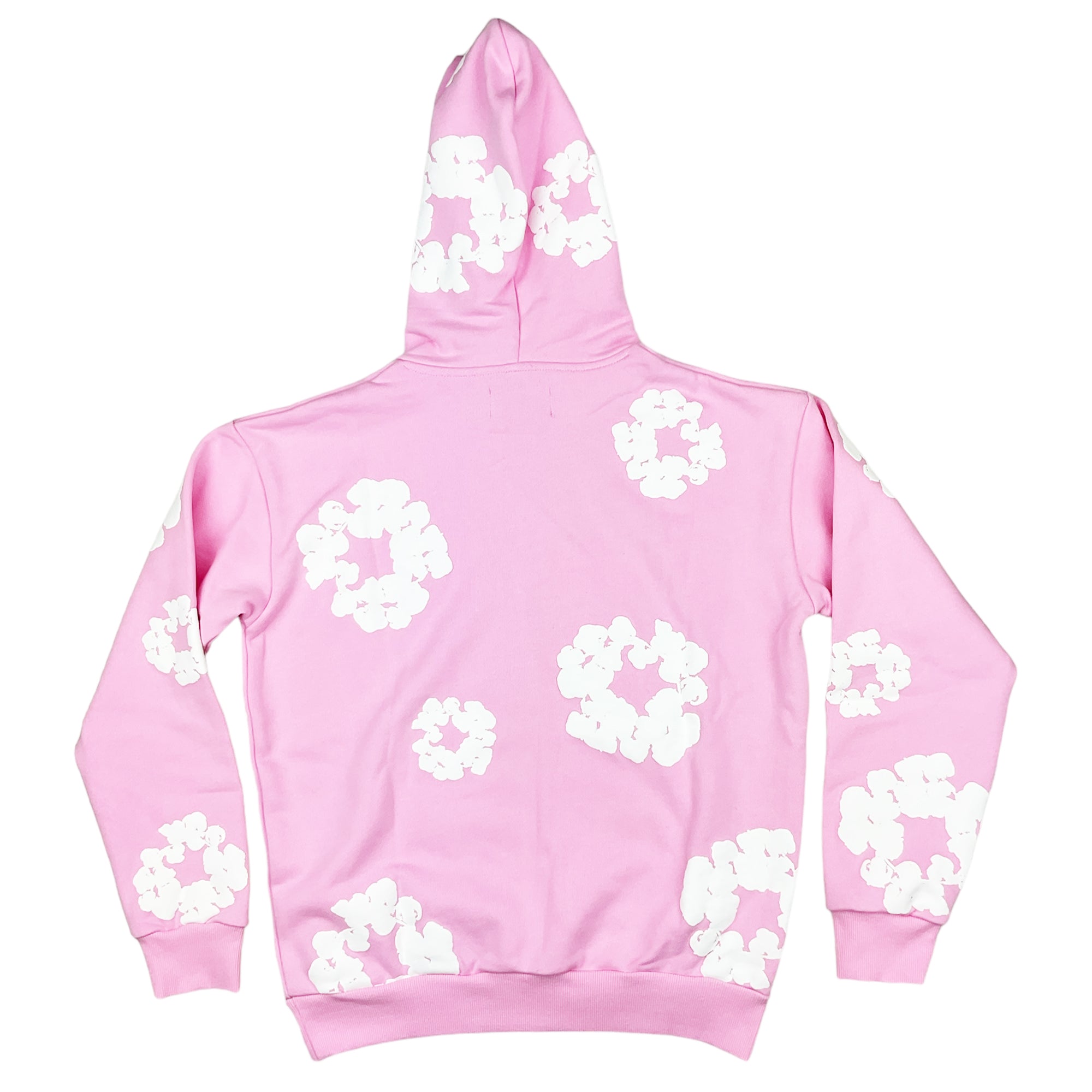 THE COTTON WREATH HOODIE SWEATSHIRT PINK