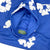 THE COTTON WREATH HOODIE SWEATSHIRT ROYAL BLUE