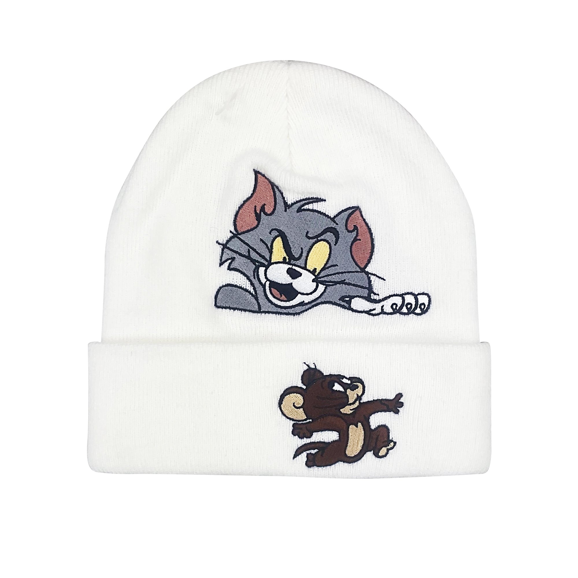 TOM & JERRY BEANIE WHITE (SS16)