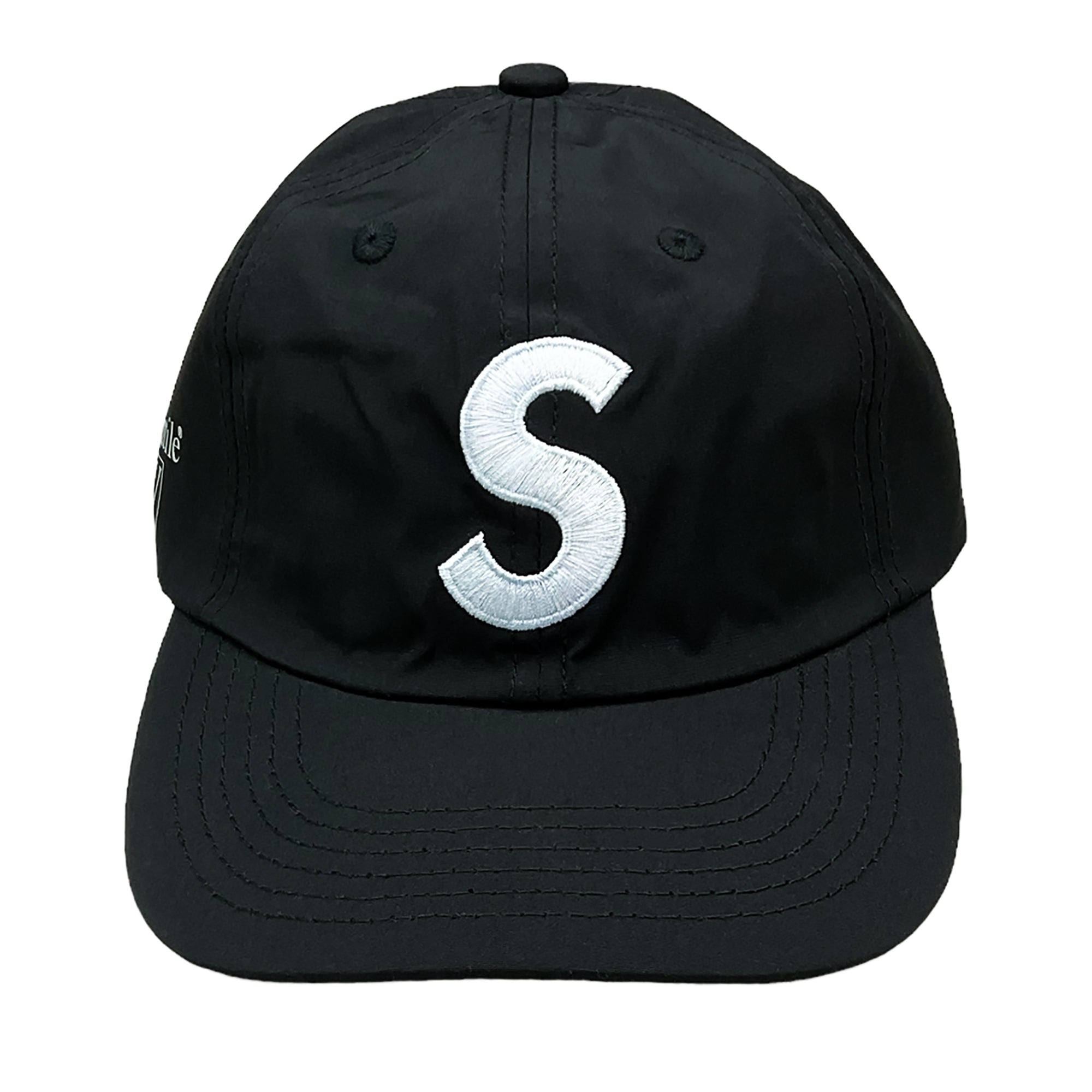 VENTILE S LOGO 6-PANEL CAP BLACK (FW21)