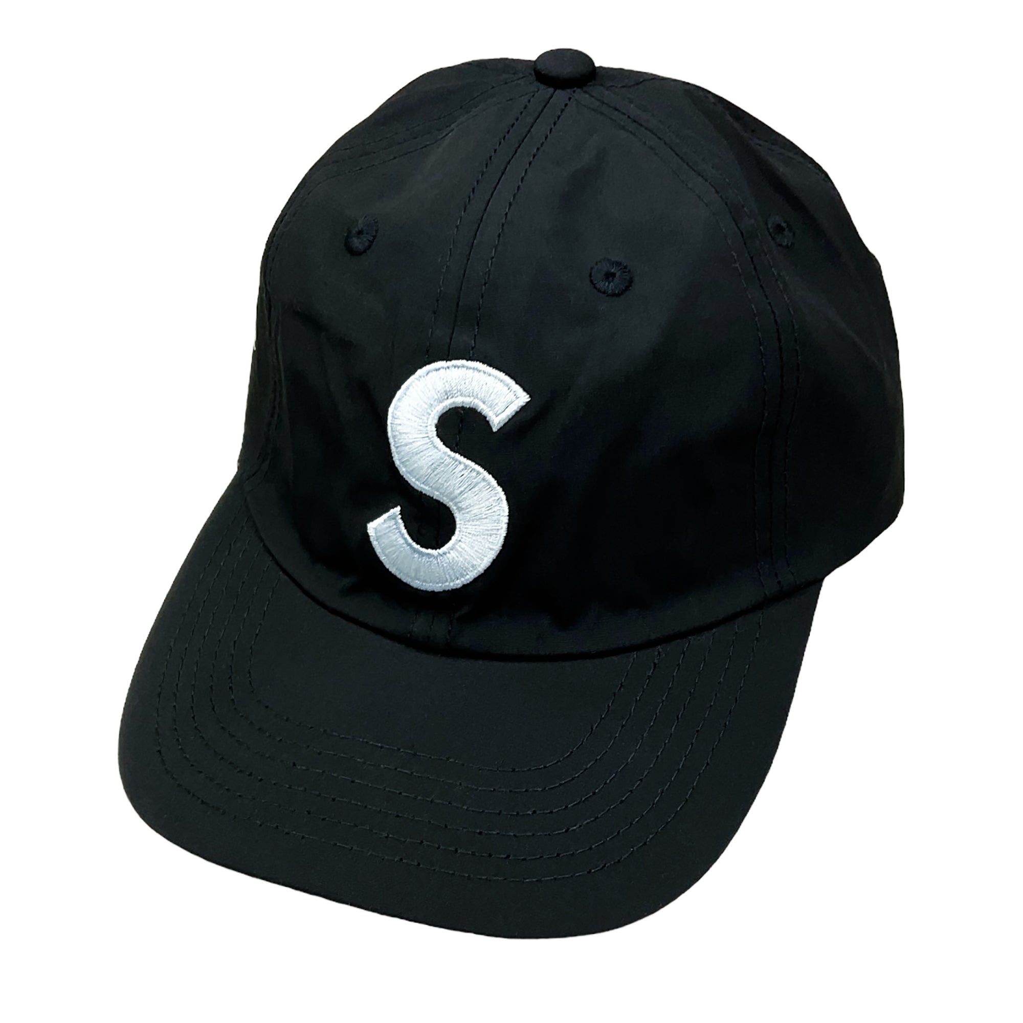 VENTILE S LOGO 6-PANEL CAP BLACK (FW21)