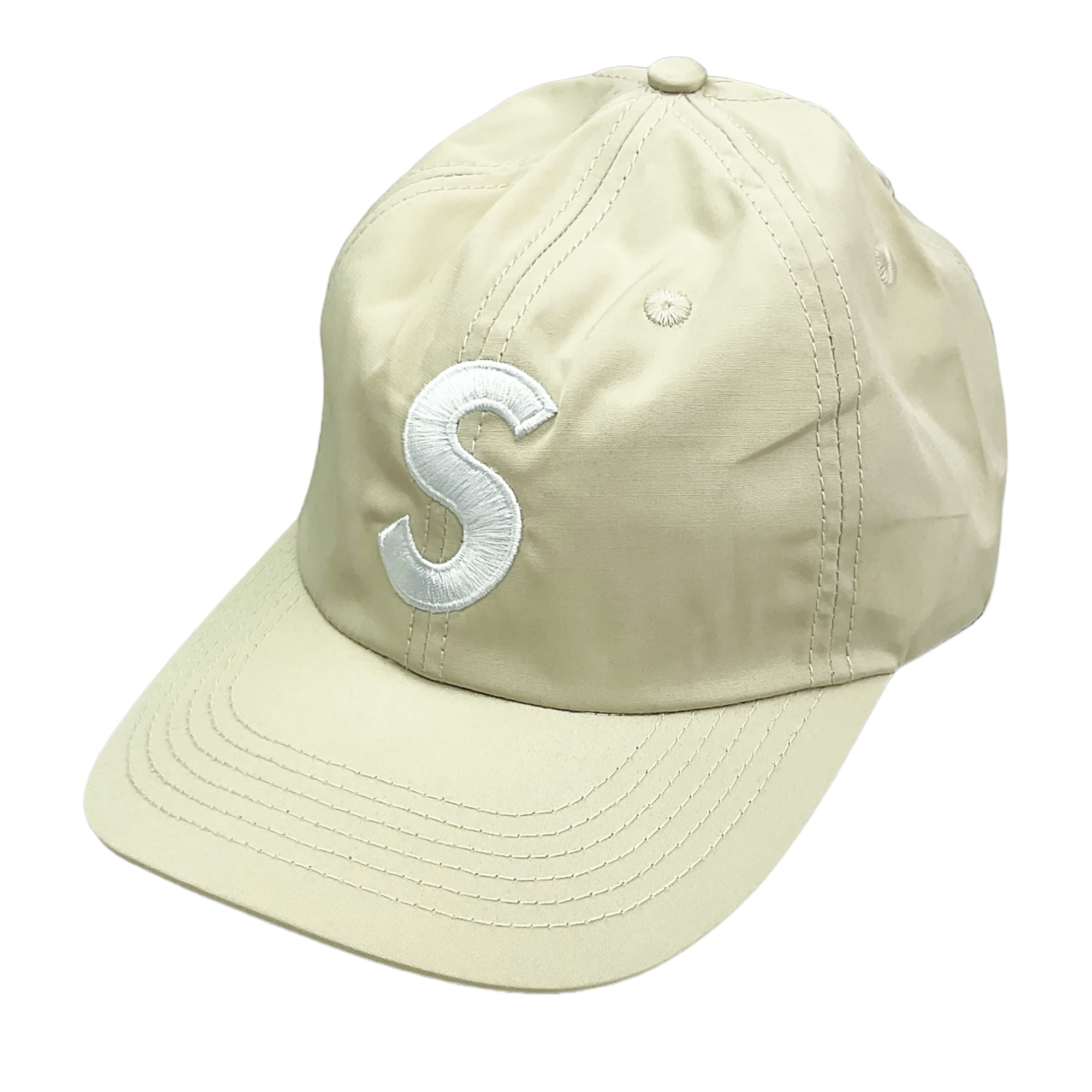 VENTILE S LOGO 6-PANEL CAP STONE (FW21)