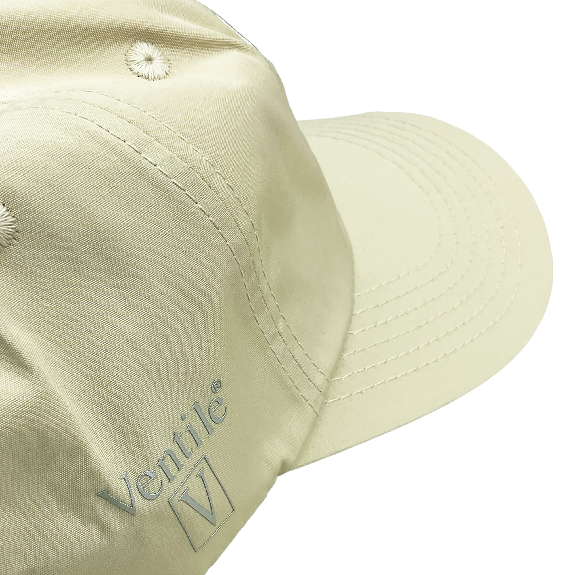 VENTILE S LOGO 6-PANEL CAP STONE (FW21)