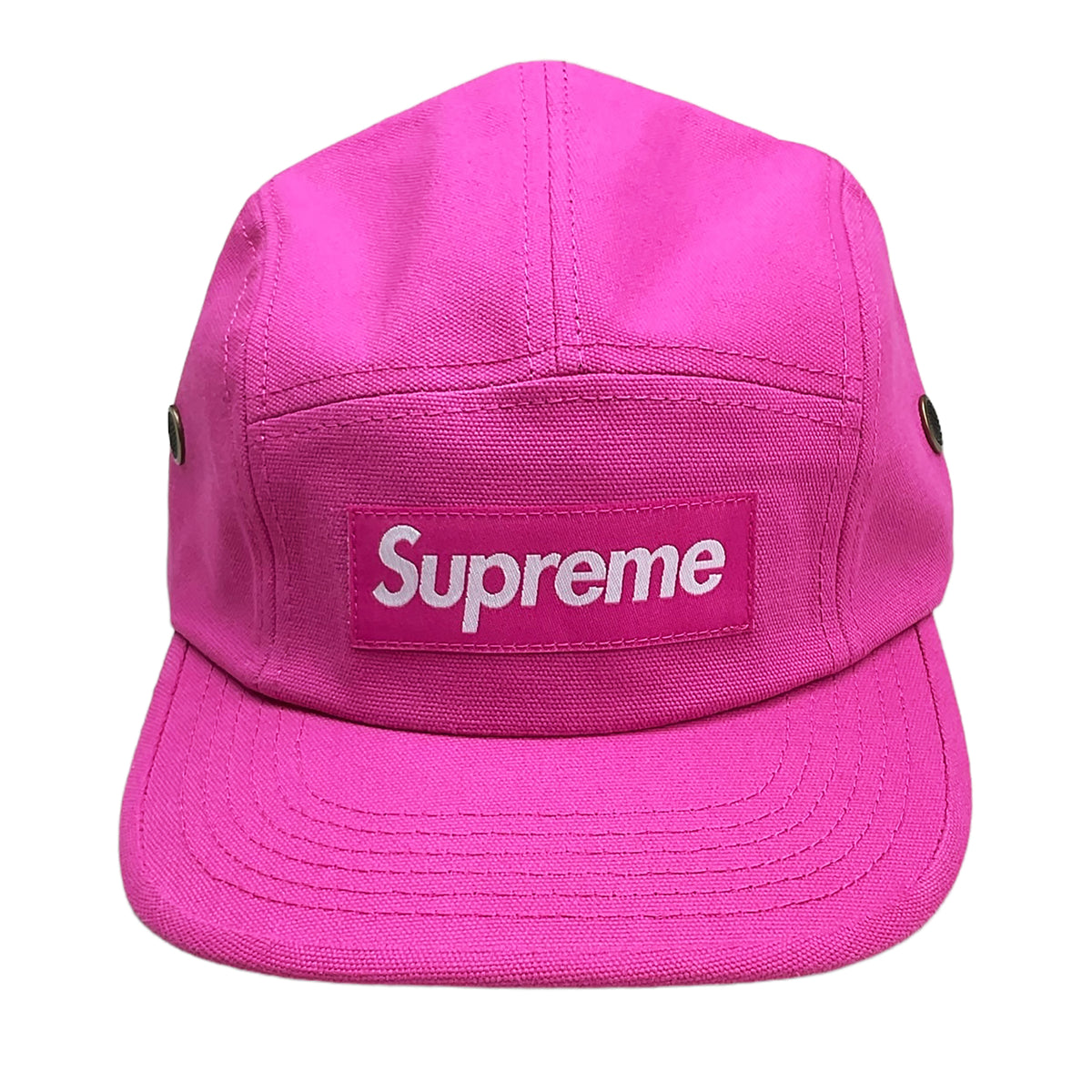 WASHED CANVAS 5-PANEL CAMP CAP PINK (FW19)