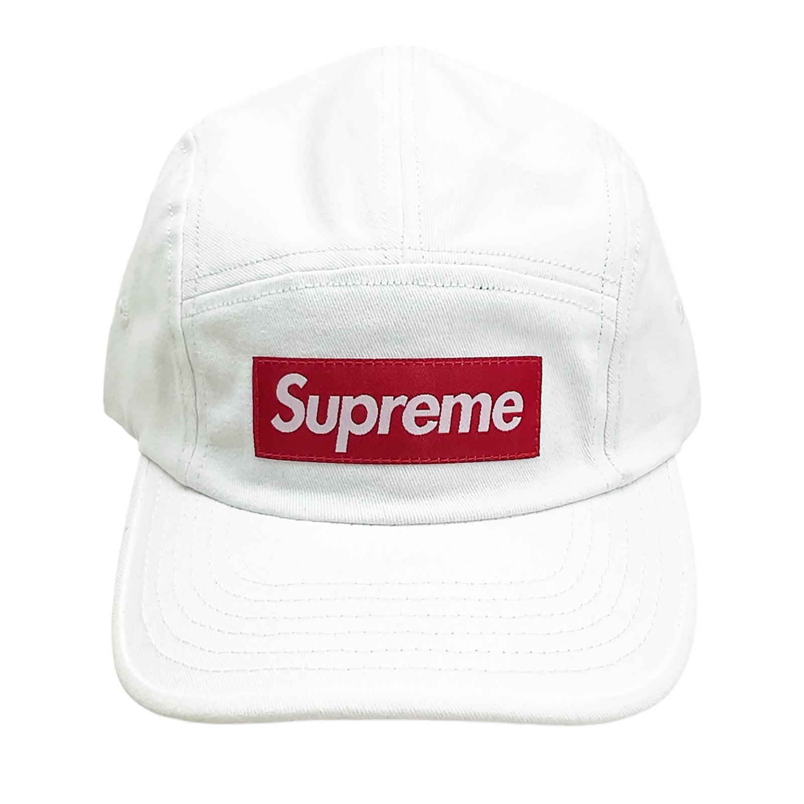 WASHED CHINO TWILL 5-PANEL CAMP CAP STONE (SS22)