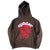 WEB HOODIE SWEATSHIRT BROWN